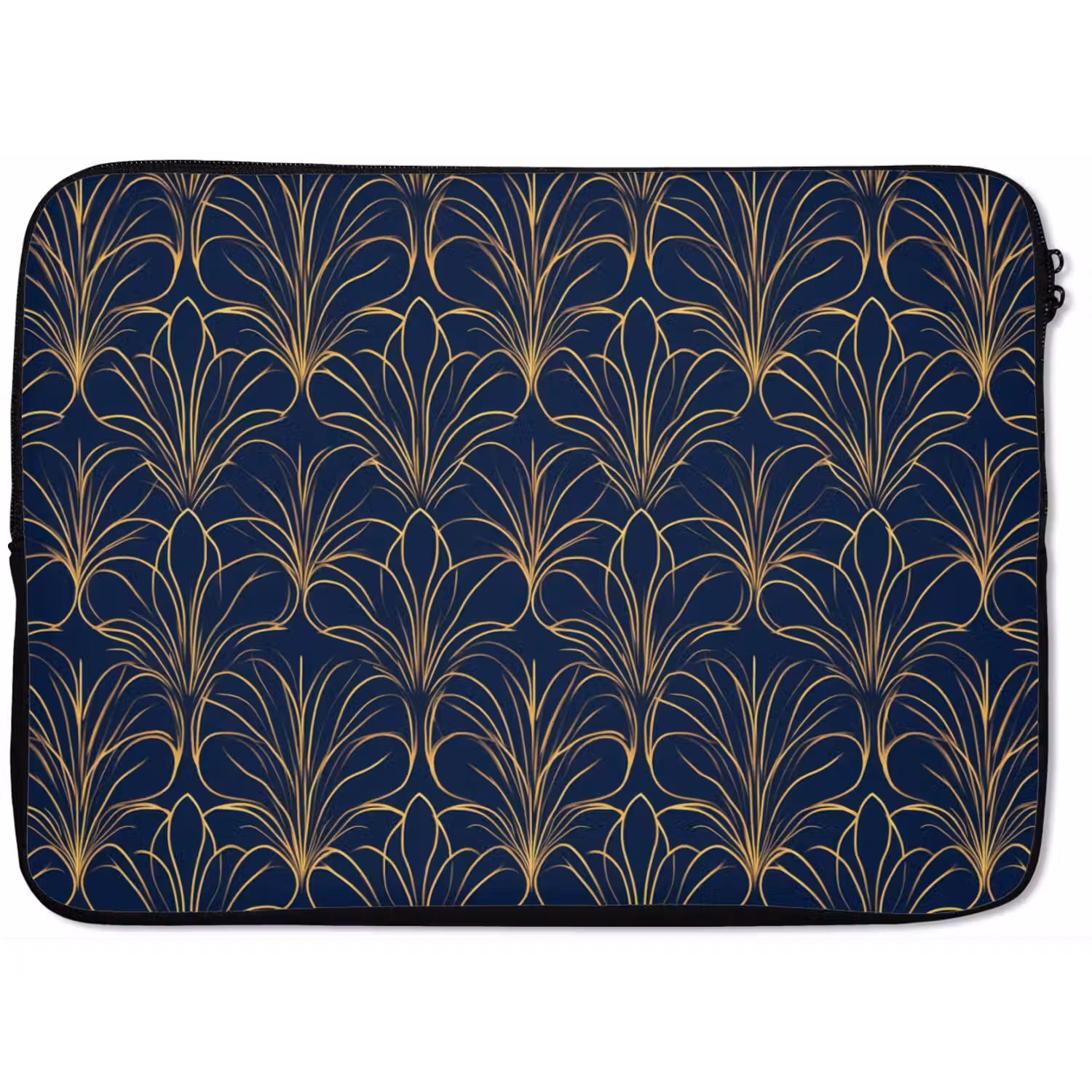 Deco - Waaier - Blauw laptophoes neopreen klein 279 -zkaufland3dotto