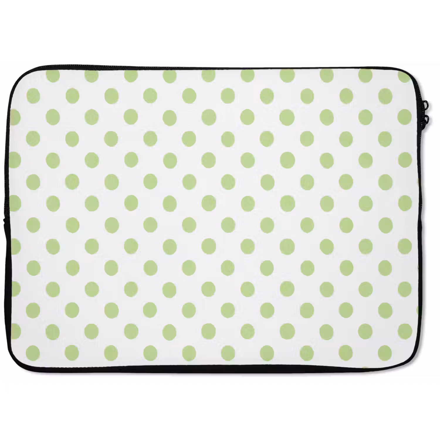 Dots - Klassiek - Groen laptophoes neopreen klein 279 -zkaufland3dotto