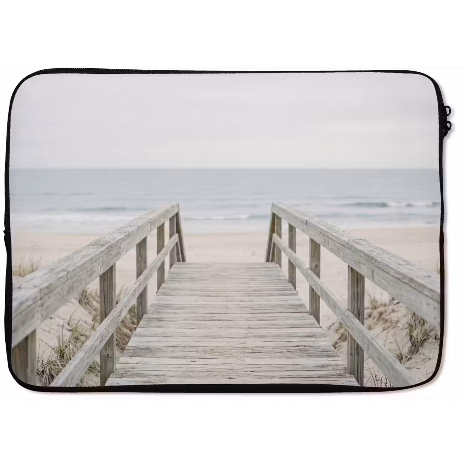 Duinen - Vlonder - Oceaan laptophoes neopreen klein -zkaufland3dotto