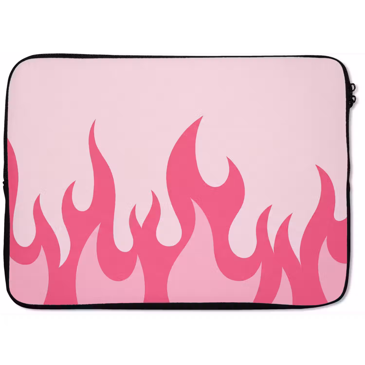 Vlammen - Patroon - Abstract - Modern - Roze laptophoes neopreen klein -zkaufland3dotto