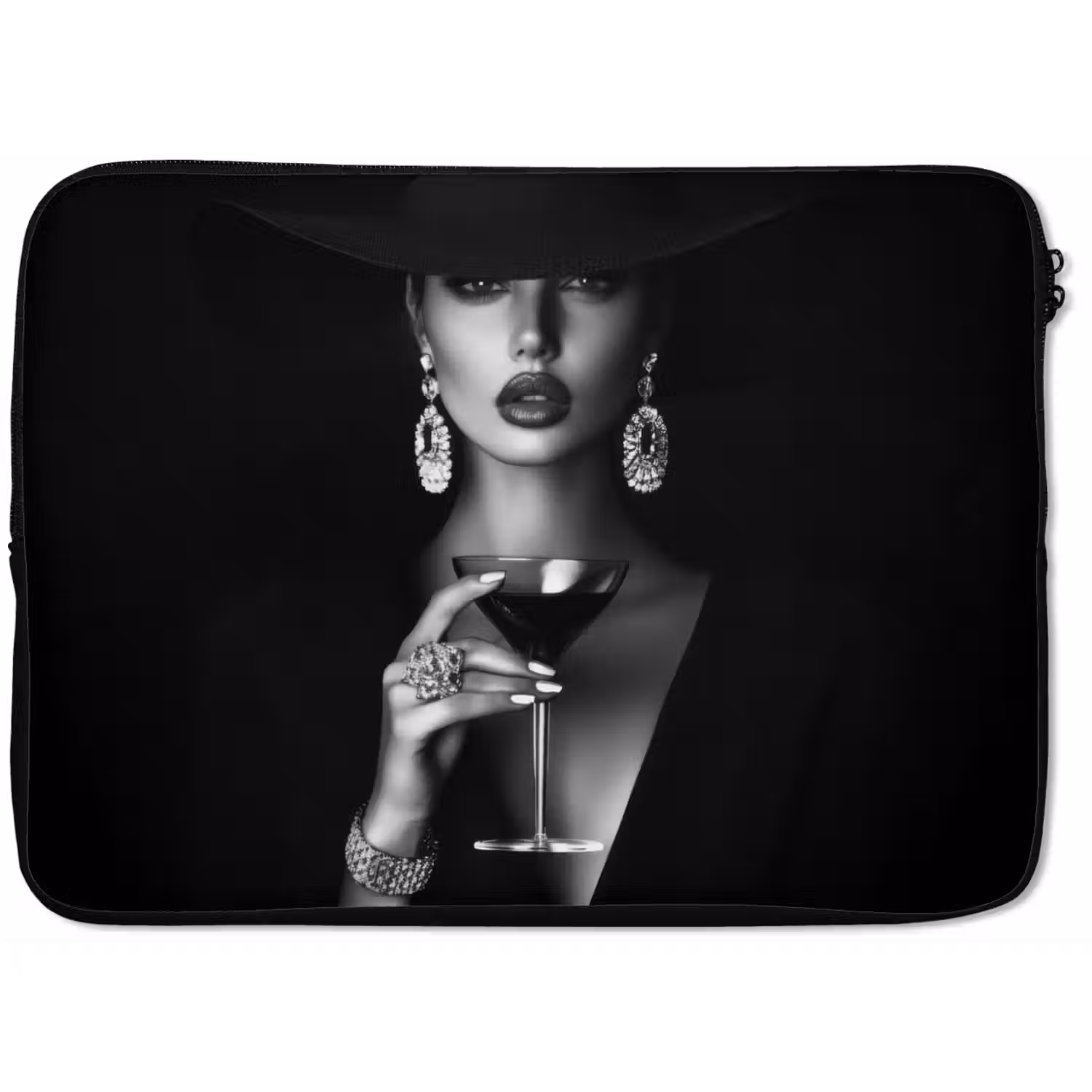 Vrouw - Cocktail - Chic laptophoes neopreen klein -zkaufland3dotto