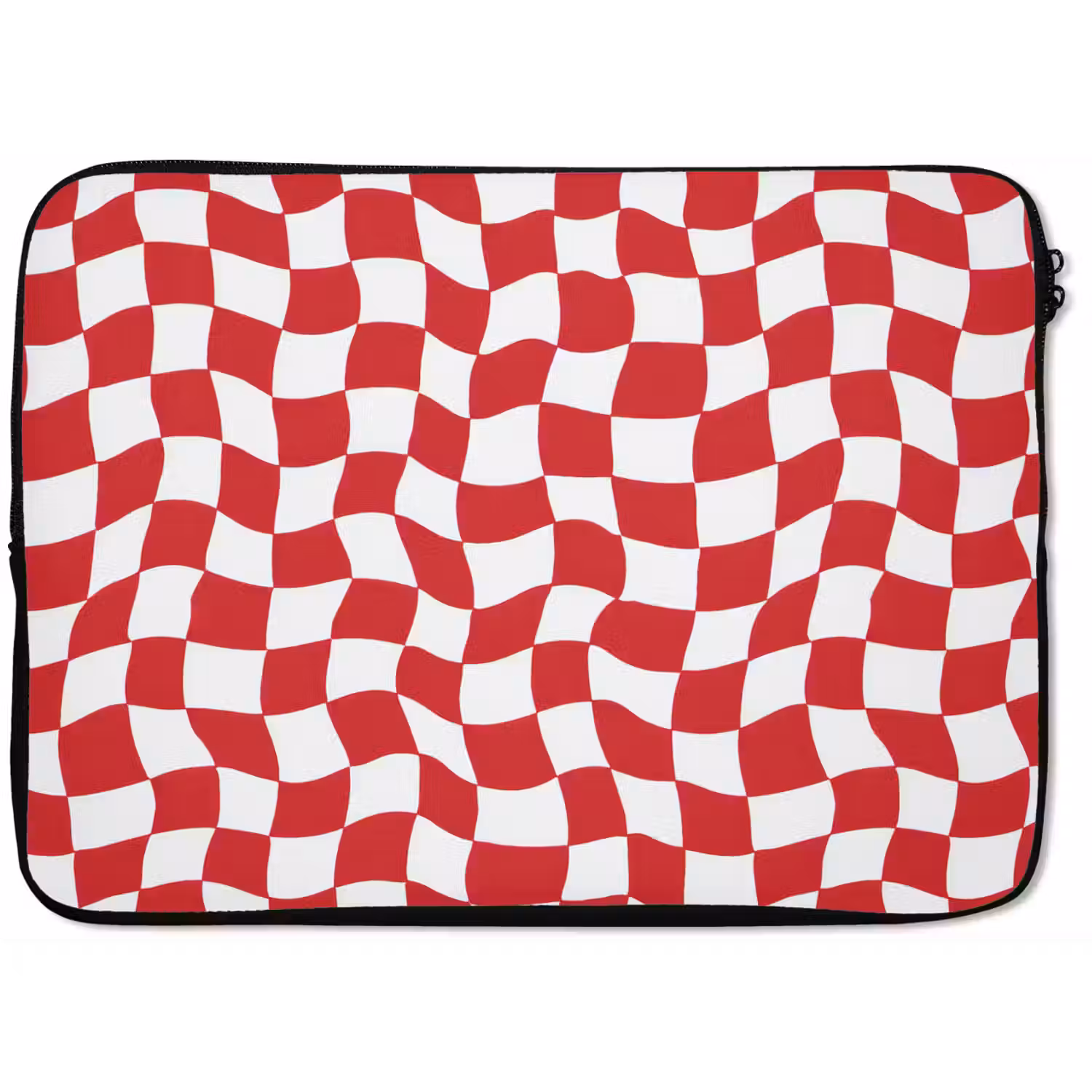 Golvend - Patroon - Rood laptophoes neopreen klein 279 -zkaufland3dotto