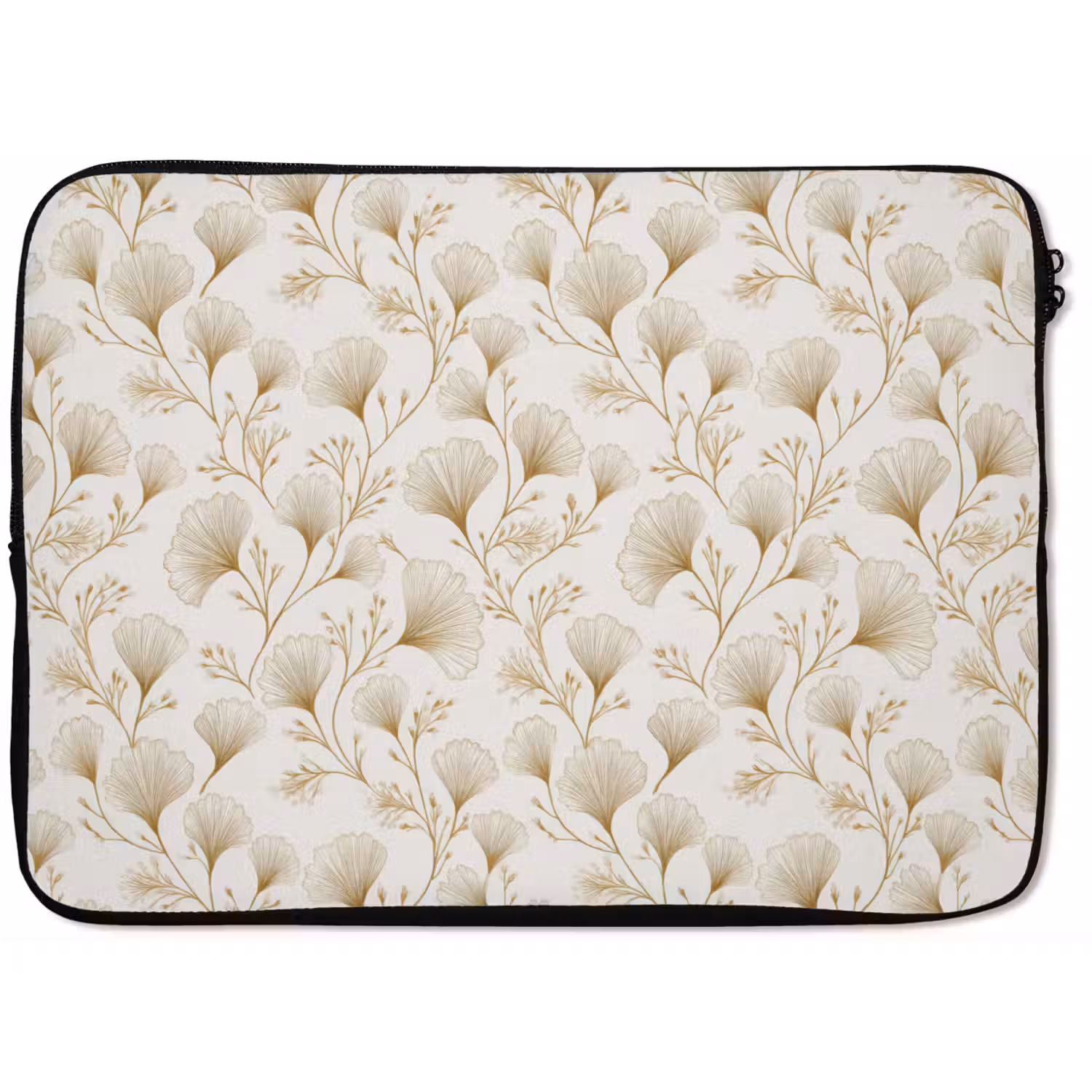 Ginkgo - Takken - Goud laptophoes neopreen klein 279 -zkaufland3dotto