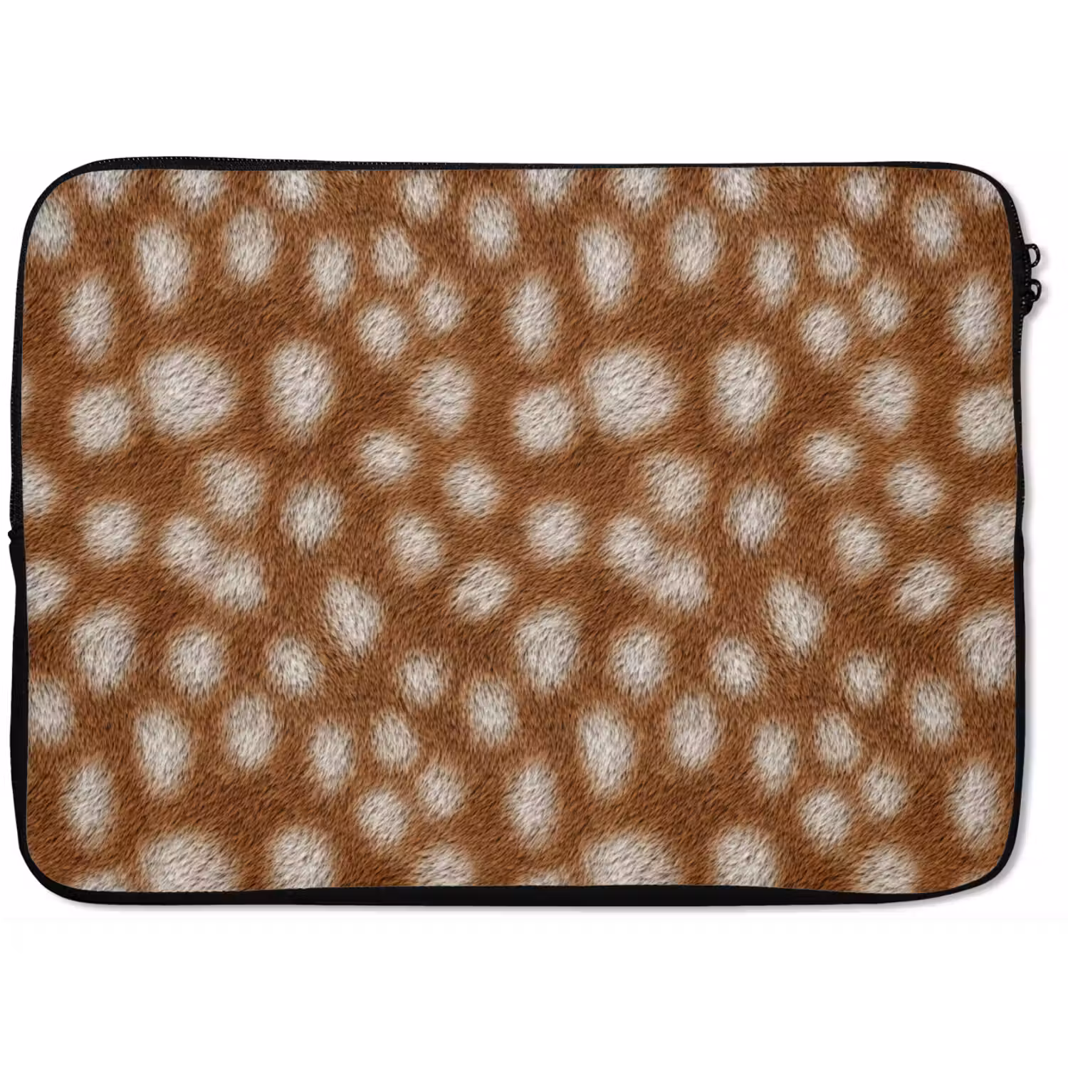 Hert - Vacht - Bruin laptophoes neopreen klein 279 -zkaufland3dotto