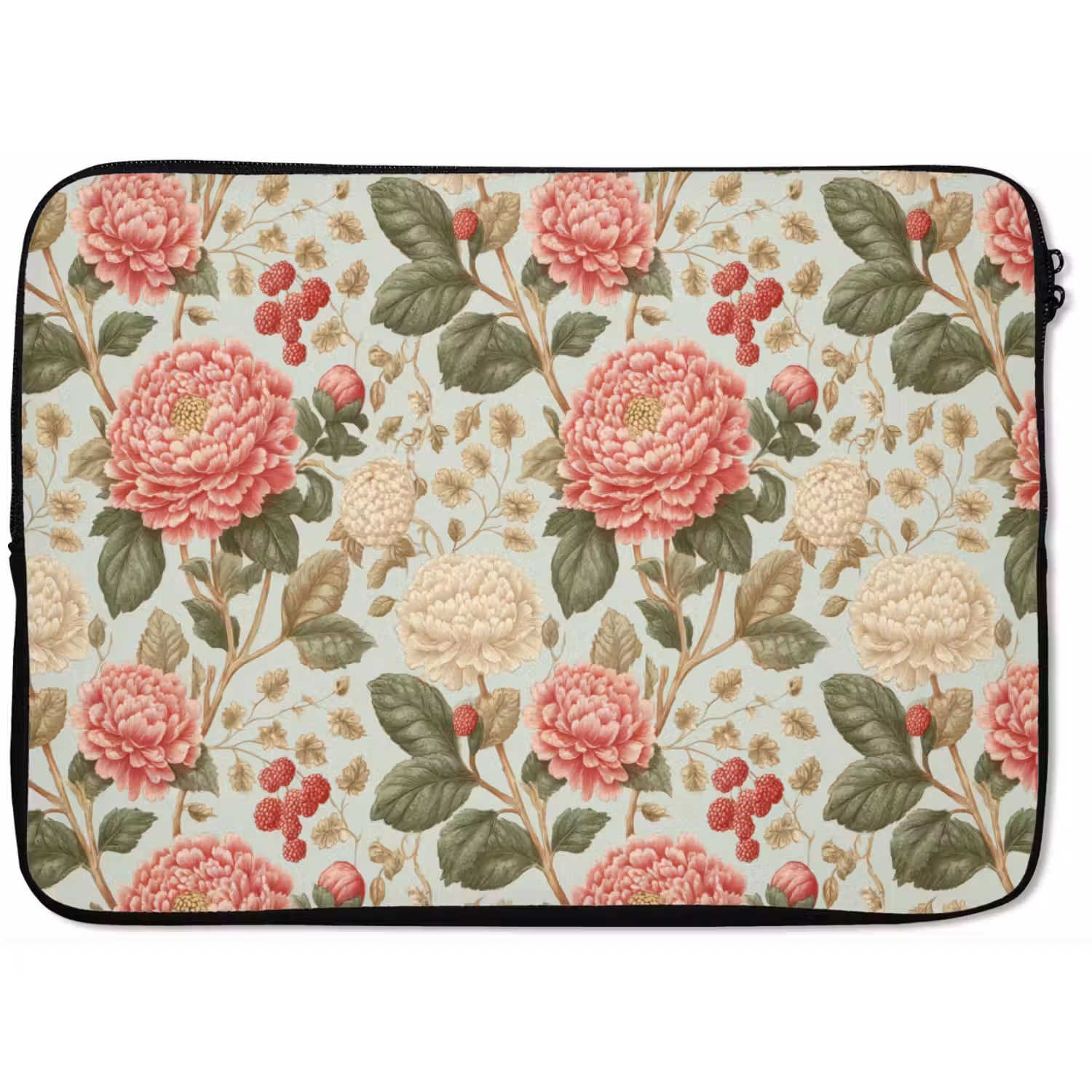 Klassiek - Botanisch - Veelkleurig laptophoes neopreen klein 279 -zkaufland3dotto