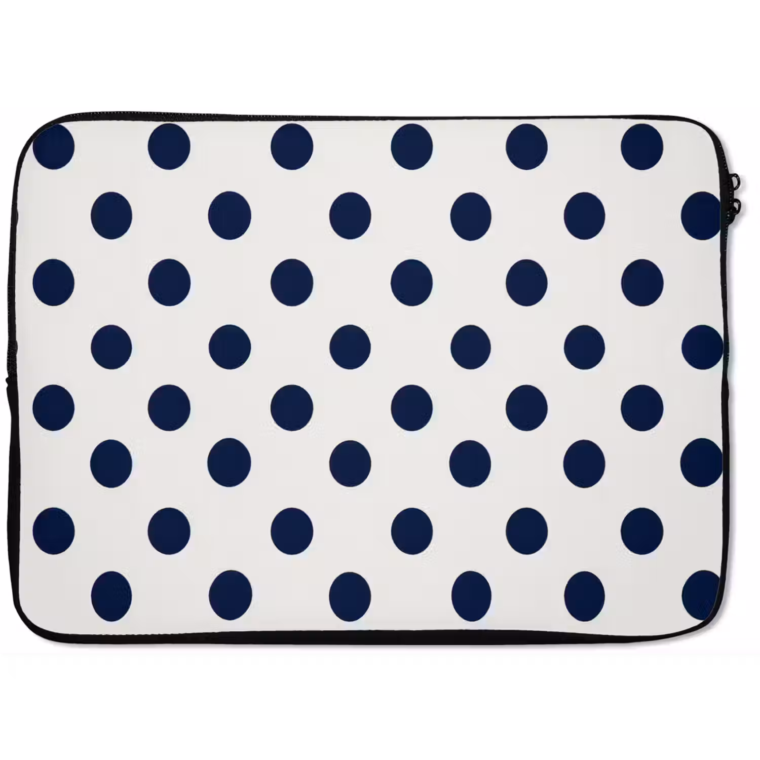 Klassiek - Stippen - Blauw laptophoes neopreen klein 279 -zkaufland3dotto