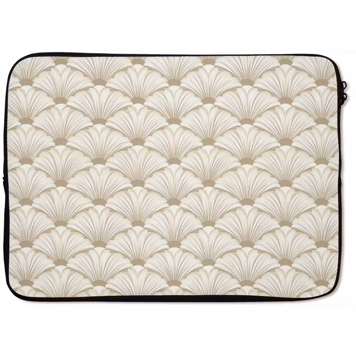 Klassiek - Art - Beige laptophoes neopreen klein 279 -zkaufland3dotto