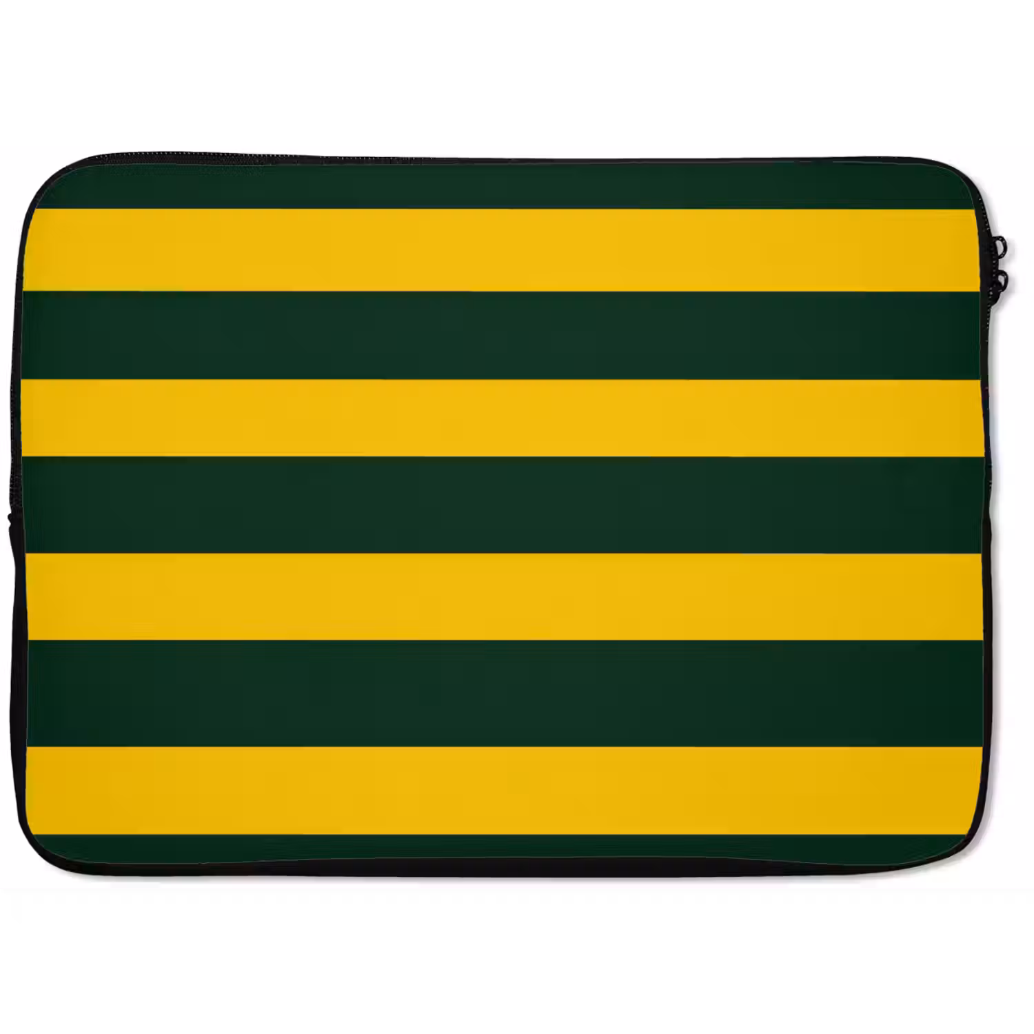 Klassiek - Strepen - Groen laptophoes neopreen klein 279 -zkaufland3dotto