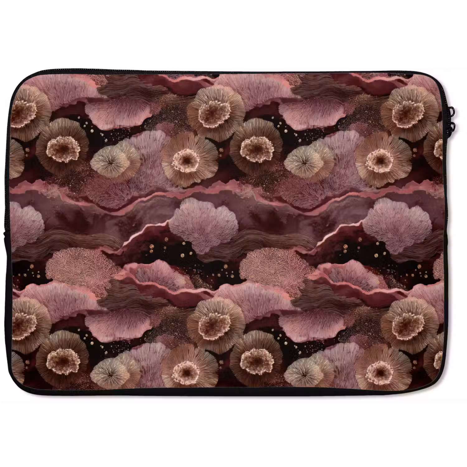 Koraal - Organisch - Roze laptophoes neopreen klein 279 -zkaufland3dotto