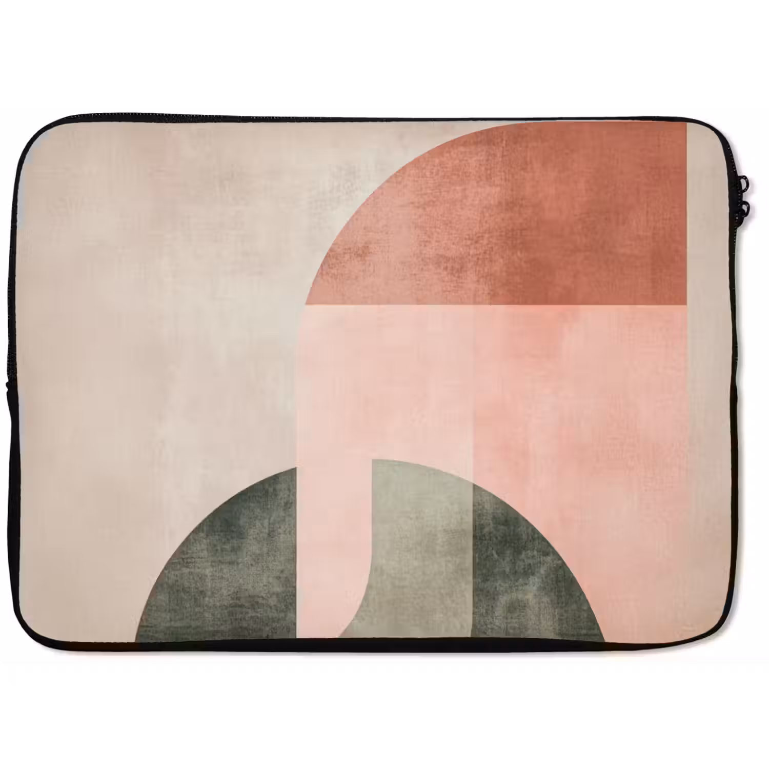 Cirkel - Abstract - Roze laptophoes neopreen klein -zkaufland3dotto