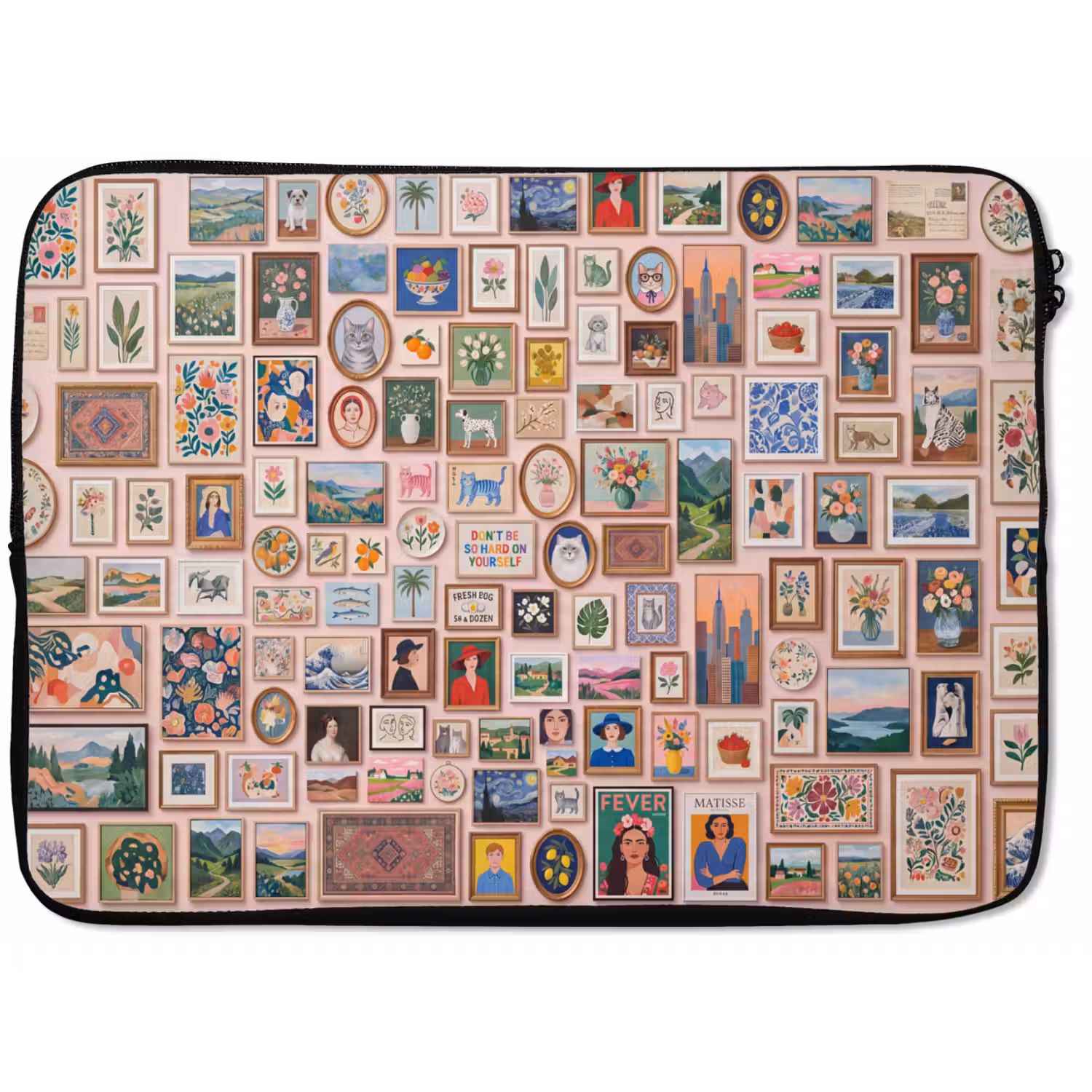 Kunst - Collectie - Decoratie - Modern - Kleurrijk laptophoes neopreen klein -zkaufland3dotto