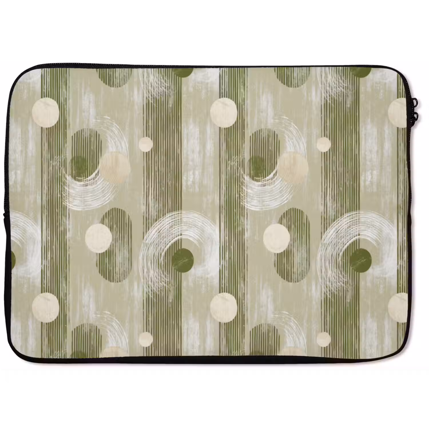 Artistiek - Modern - Groen laptophoes neopreen klein 279 -zkaufland3dotto
