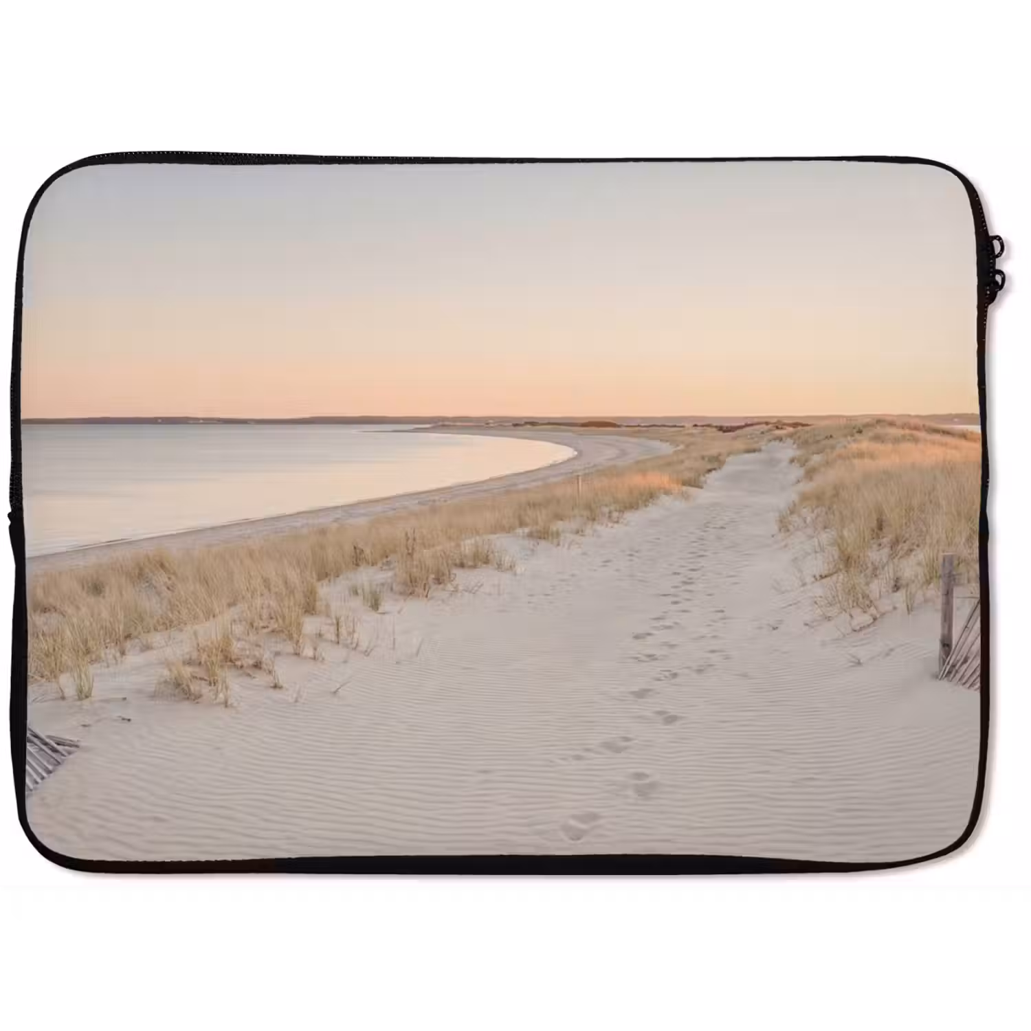 Kustlijn - Horizon - Hek laptophoes neopreen klein -zkaufland3dotto