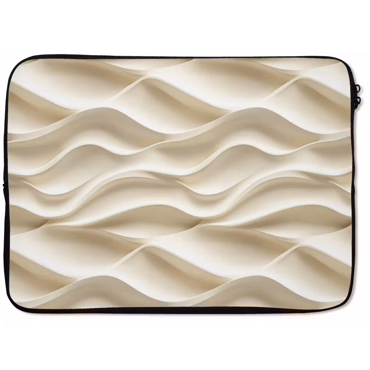 Lijnen - Golvend - Crème laptophoes neopreen klein 279 -zkaufland3dotto
