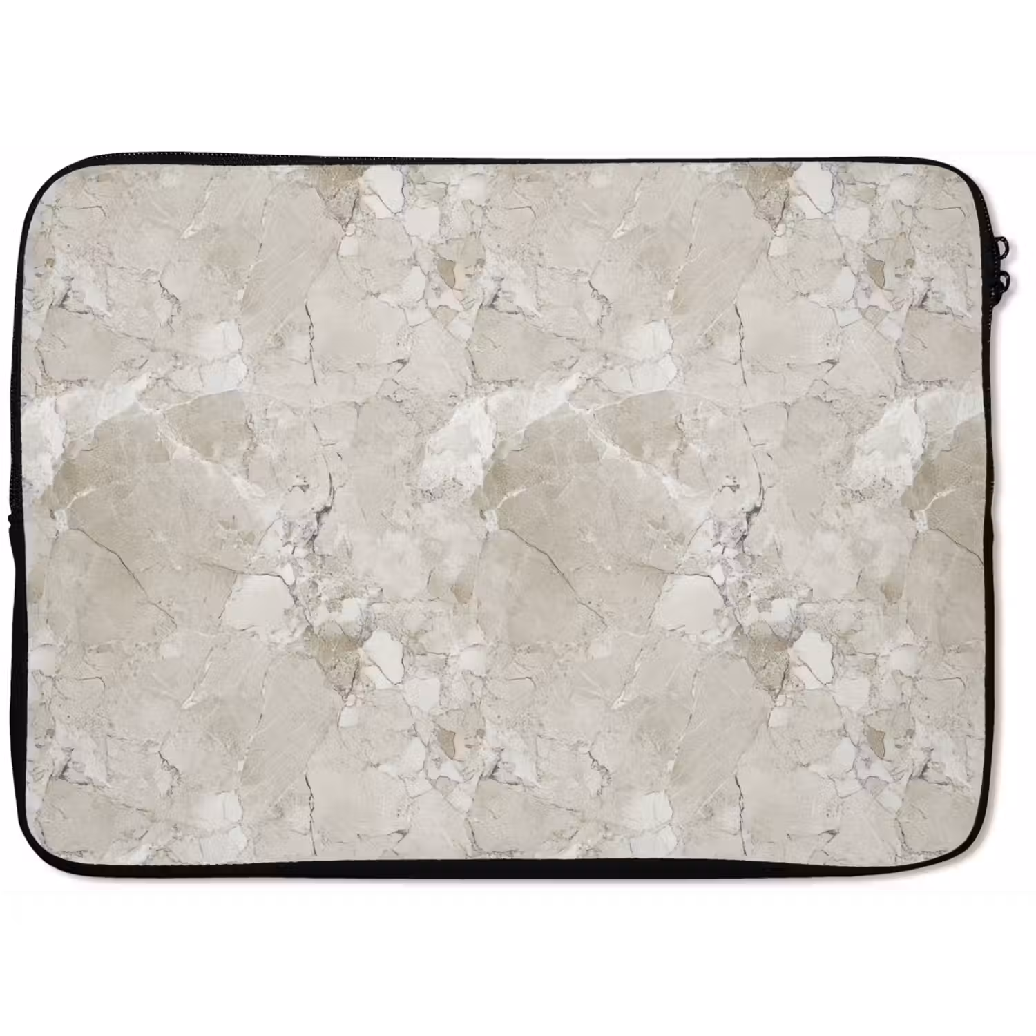 Marmer - Grijs - Aders laptophoes neopreen klein 279 -zkaufland3dotto