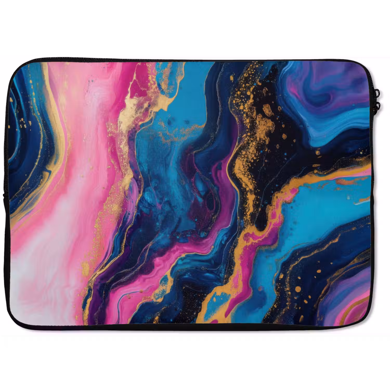 Marmer - Modern - Goud laptophoes neopreen klein -zkaufland3dotto