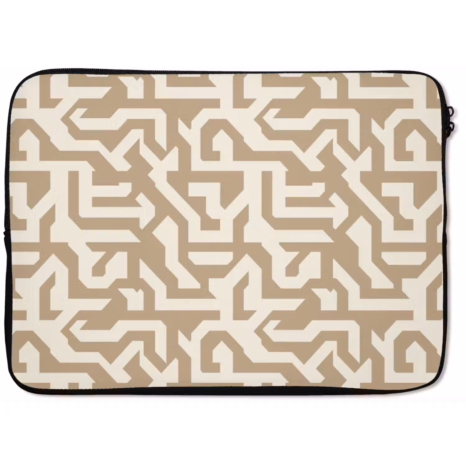 Modern - Abstract - Beige laptophoes neopreen klein 279 -zkaufland3dotto