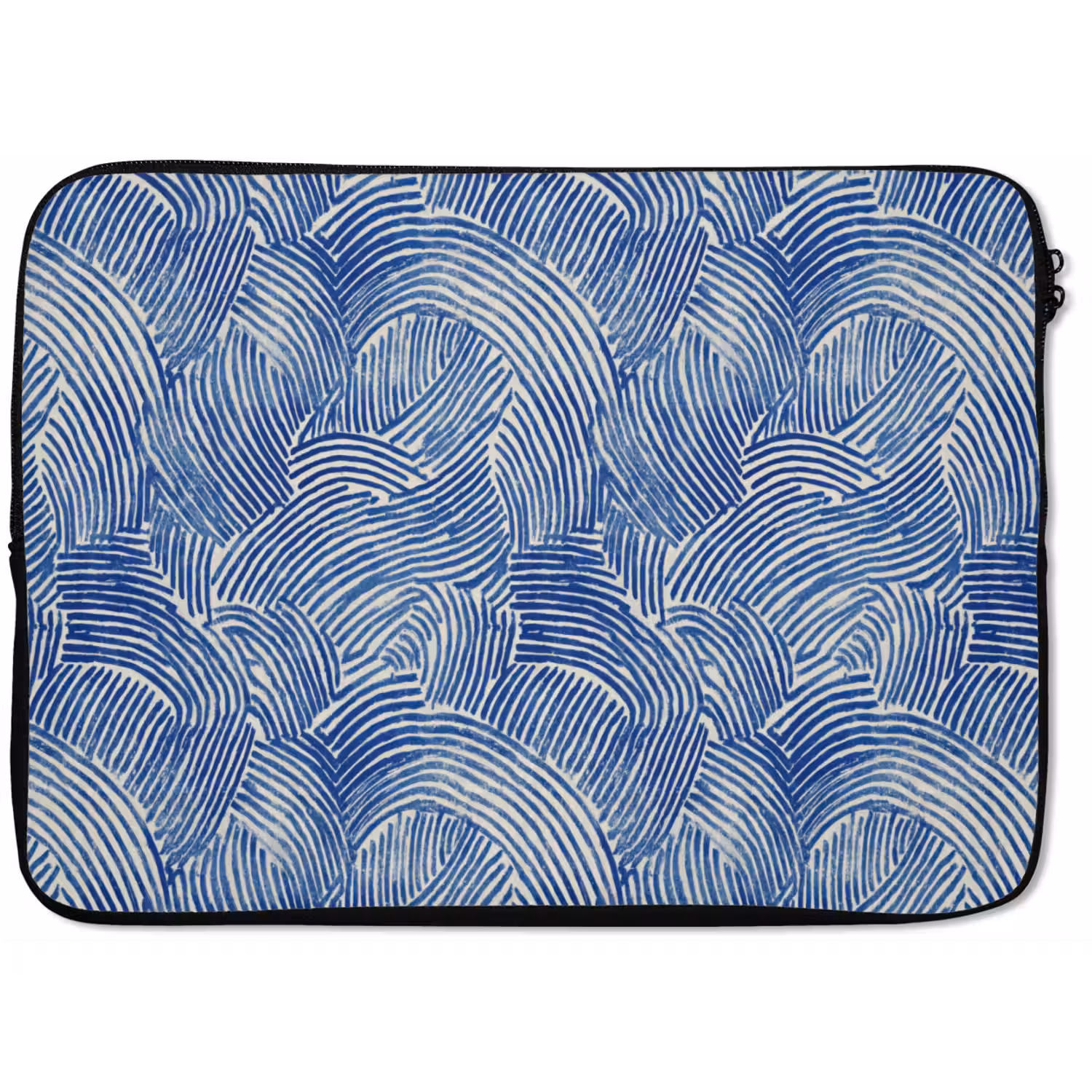 Modern - Abstract - Blauw laptophoes neopreen klein 279 -zkaufland3dotto