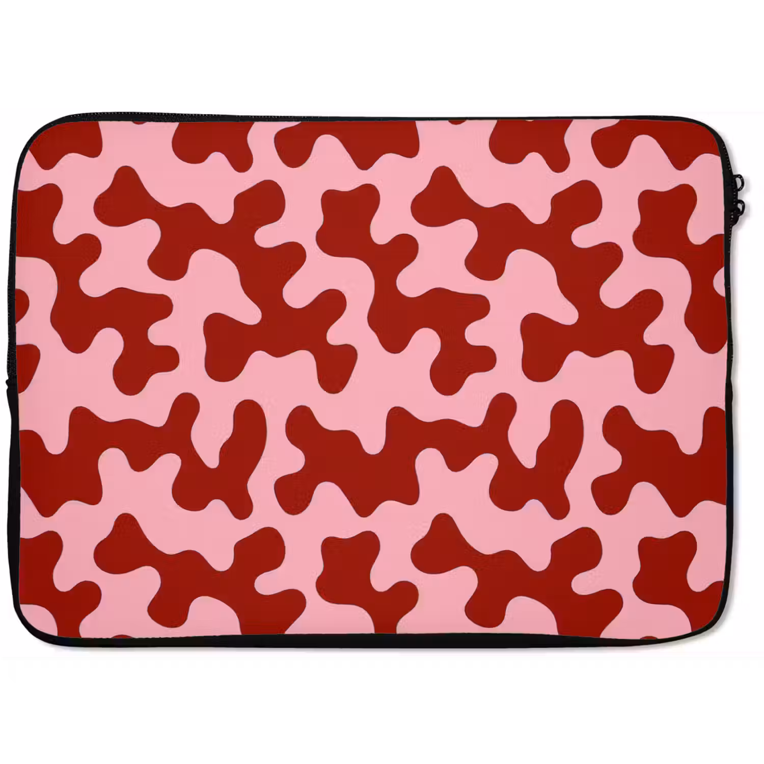 Modern - Abstract - Rood laptophoes neopreen klein 279 -zkaufland3dotto