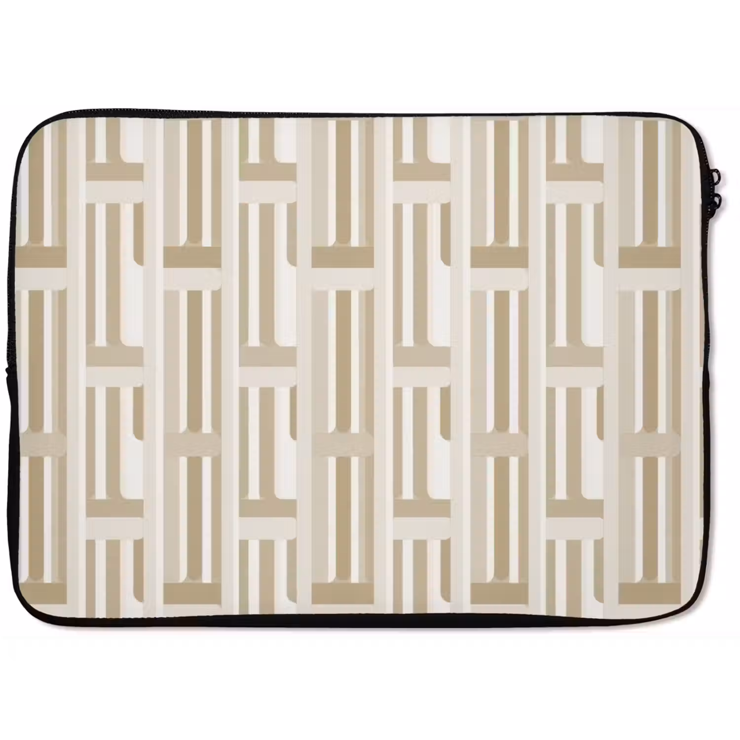 Modern - Geometrisch - Beige laptophoes neopreen klein 279 -zkaufland3dotto