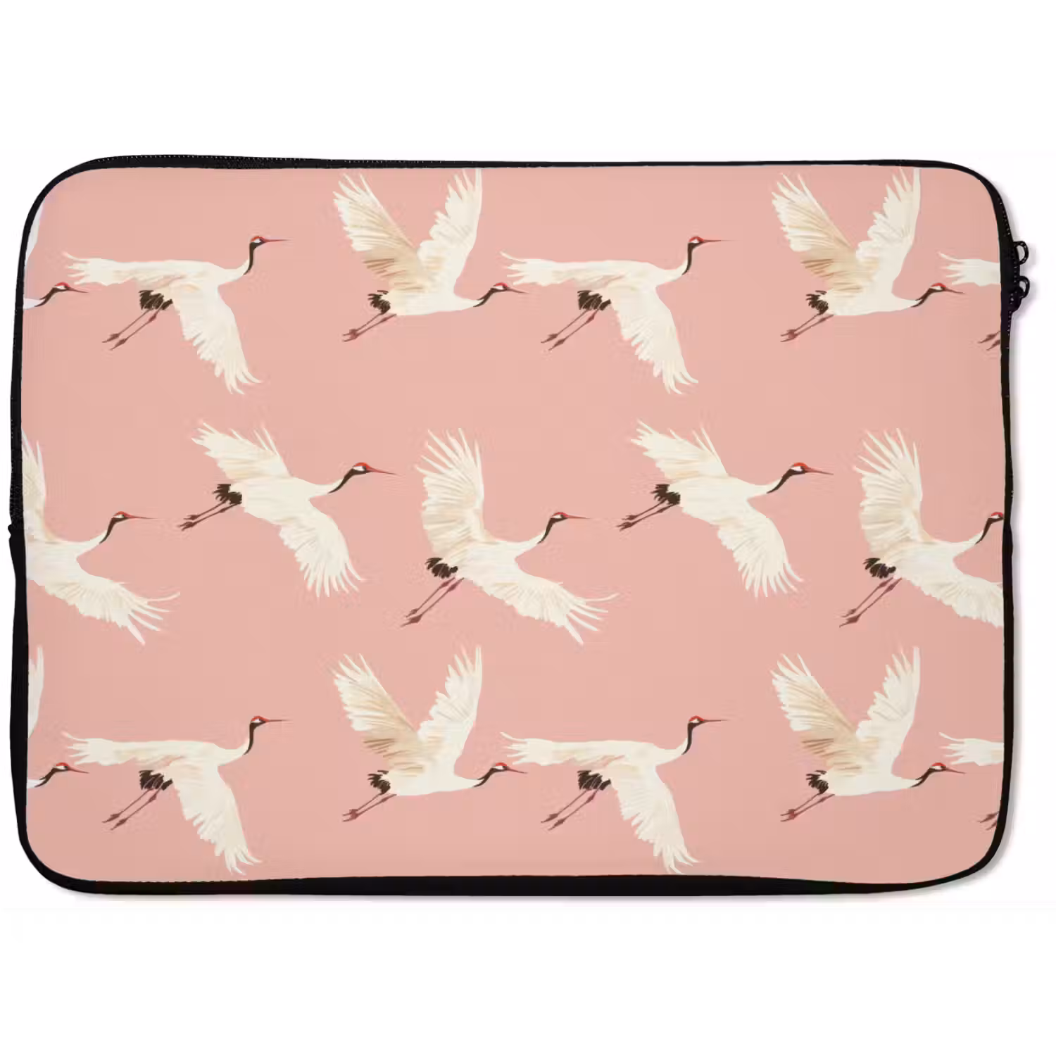 Modern - Kraanvogels - Roze laptophoes neopreen klein 279 -zkaufland3dotto