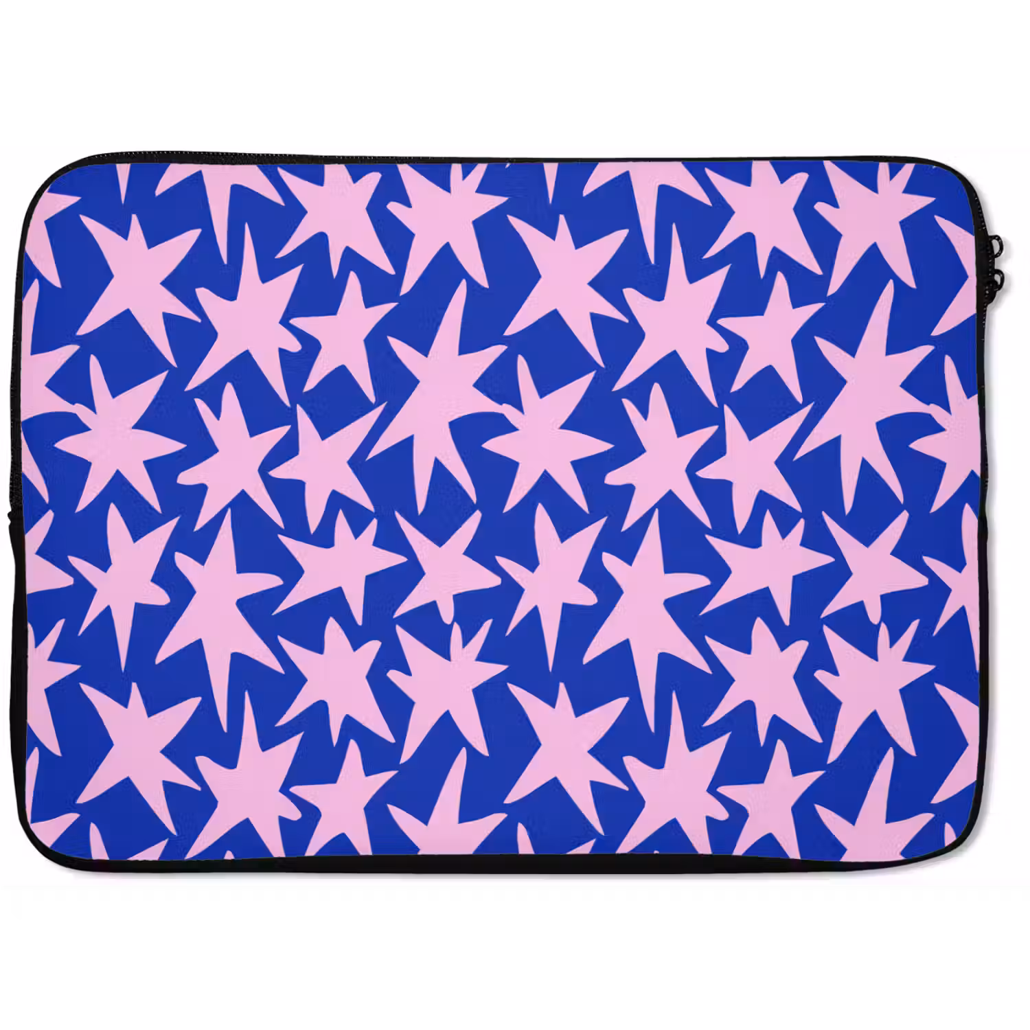 Modern - Sterren - Blauw laptophoes neopreen klein 279 -zkaufland3dotto