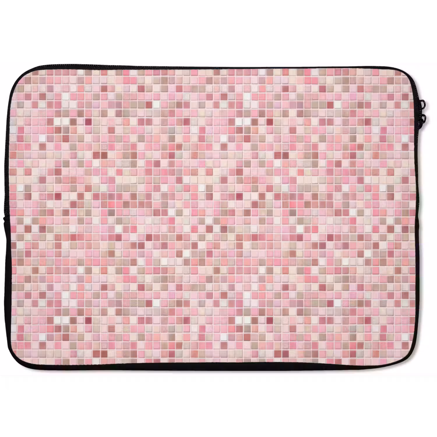 Mozaïek - Patroon - Roze laptophoes neopreen klein 279 -zkaufland3dotto