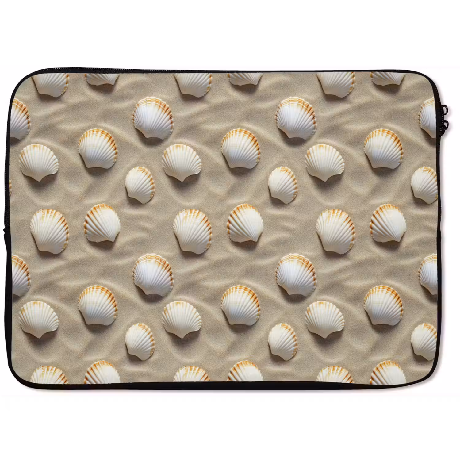 Schelpen - Zand - Maritiem laptophoes neopreen klein 279 -zkaufland3dotto