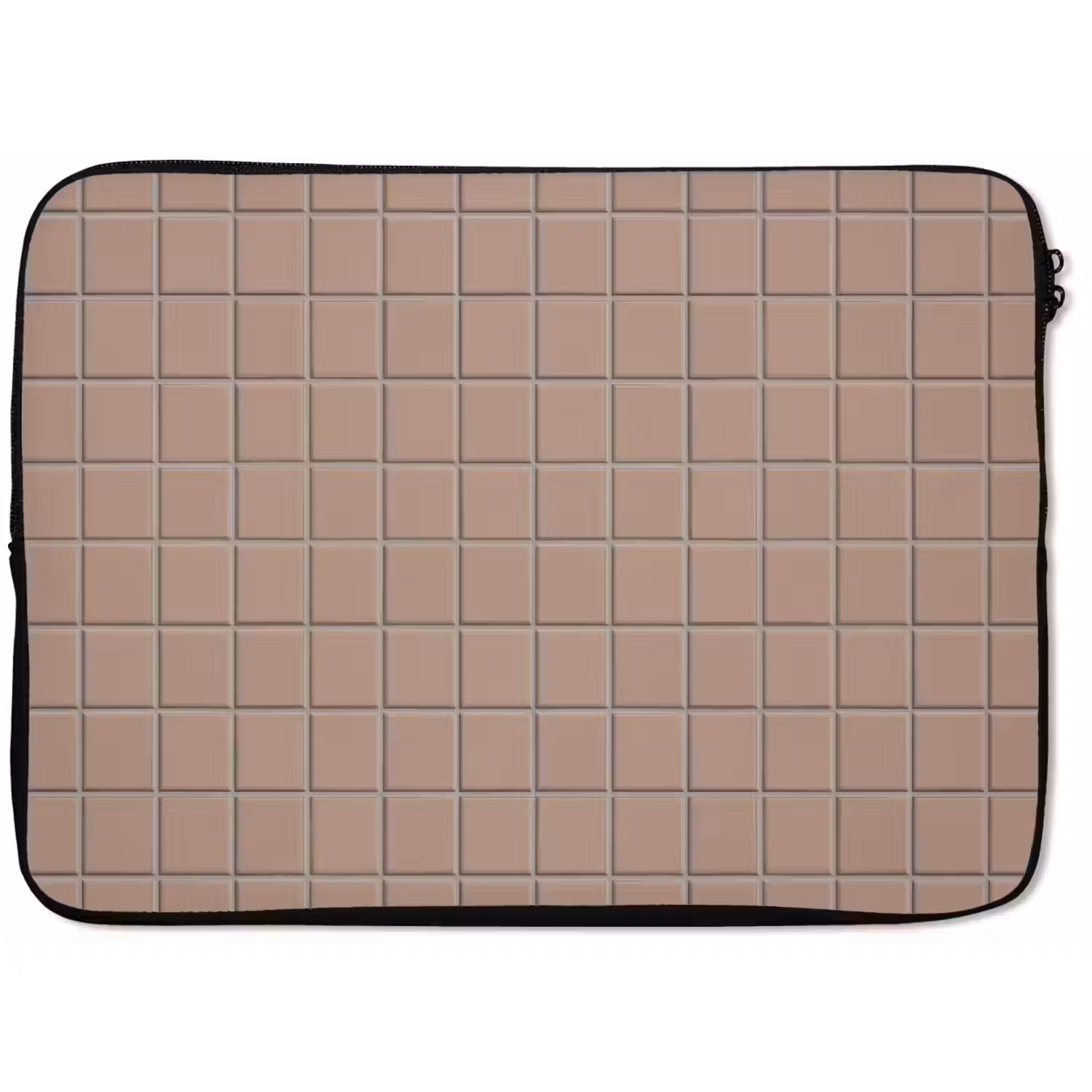 Patroon - Tegel - Oudroze laptophoes neopreen klein 279 -zkaufland3dotto