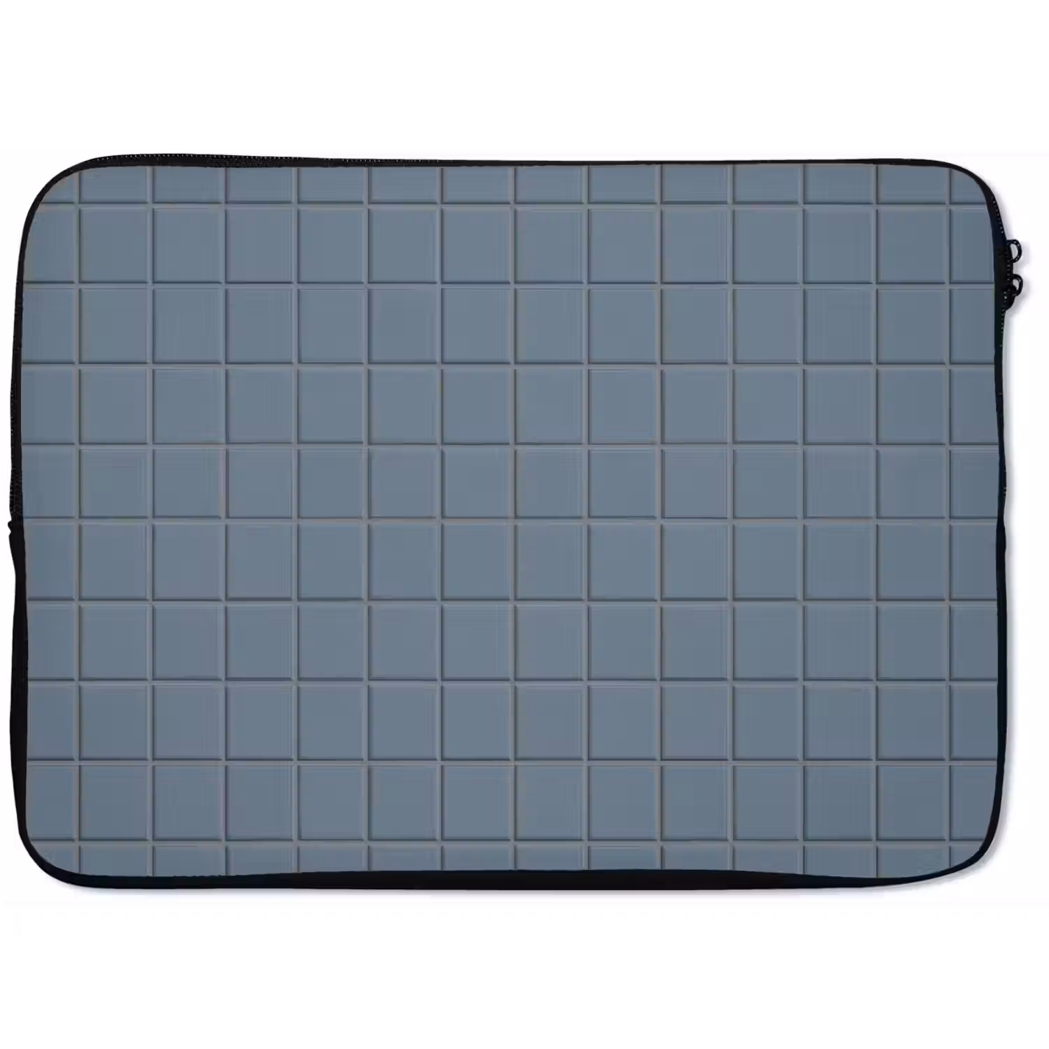 Patroon - Tegel - Blauwgrijs laptophoes neopreen klein 279 -zkaufland3dotto