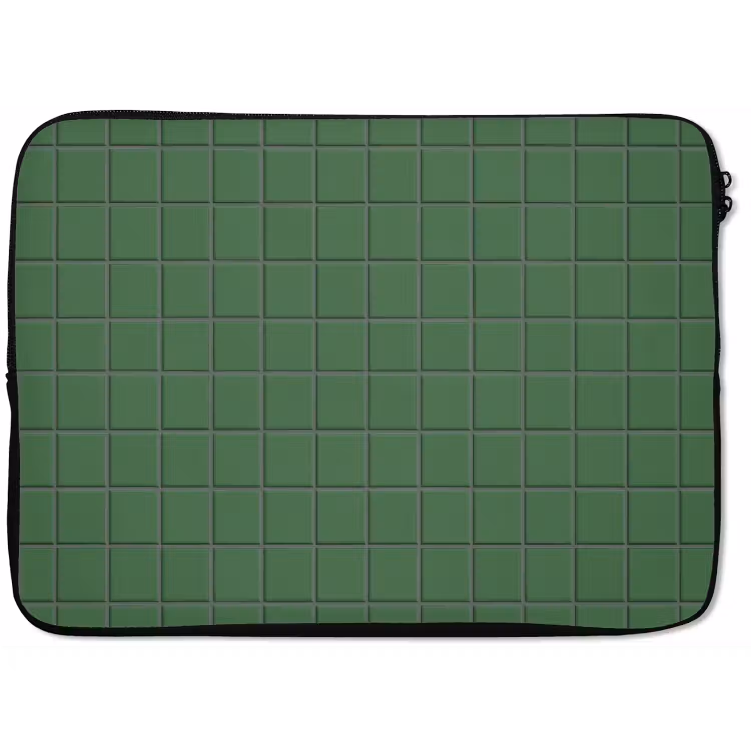 Patroon - Tegels - Groen laptophoes neopreen klein 279 -zkaufland3dotto