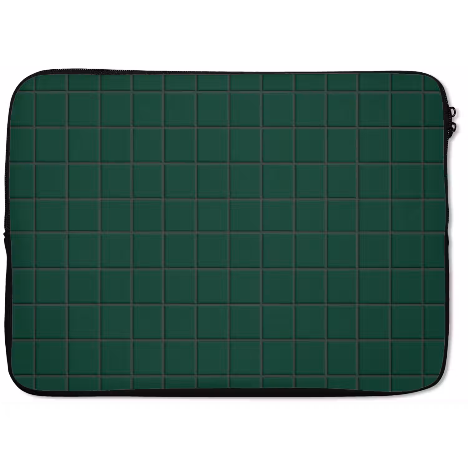 Patroon - Tegels - Dennen - Groen laptophoes neopreen klein 279 -zkaufland3dotto
