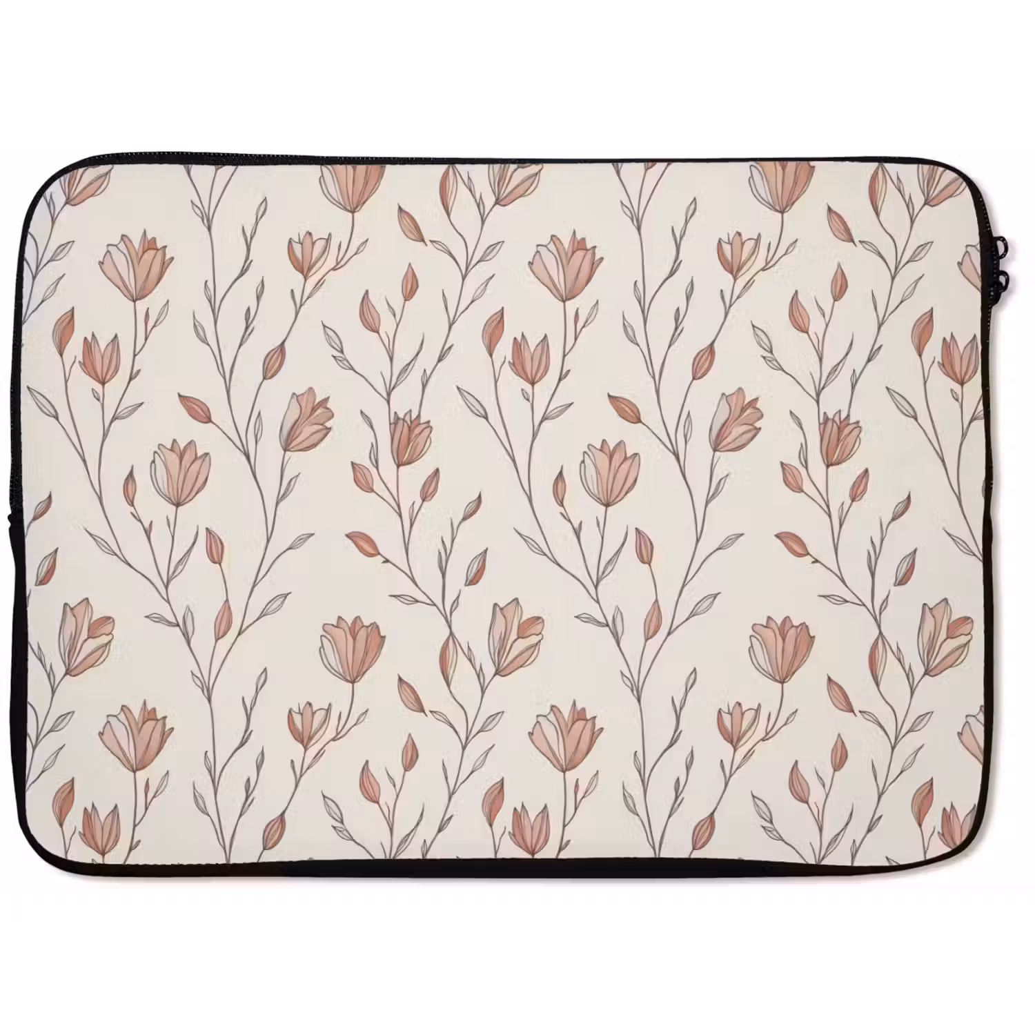 Patroon - Klassiek - Roze laptophoes neopreen klein 279 -zkaufland3dotto