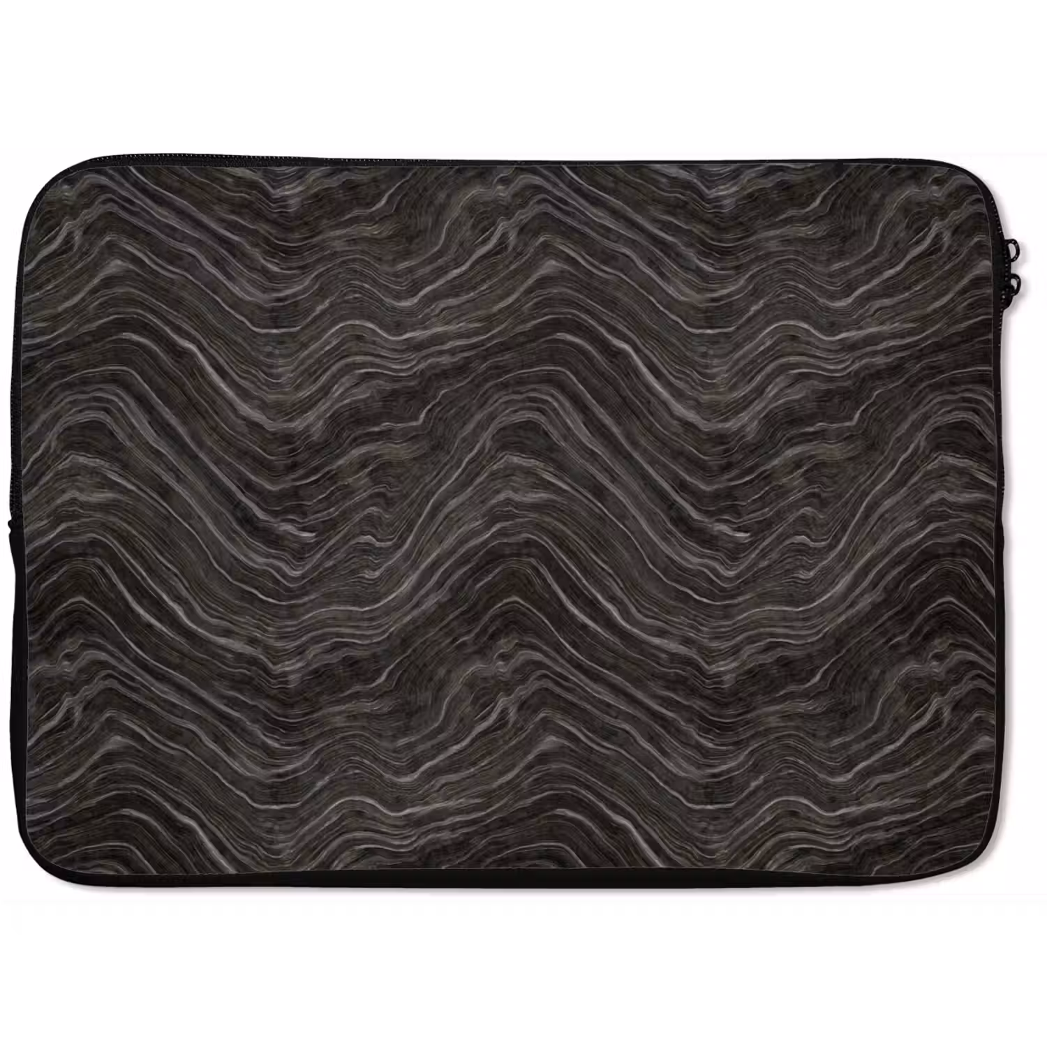 Patroon - Contrast - Antraciet laptophoes neopreen klein 279 -zkaufland3dotto