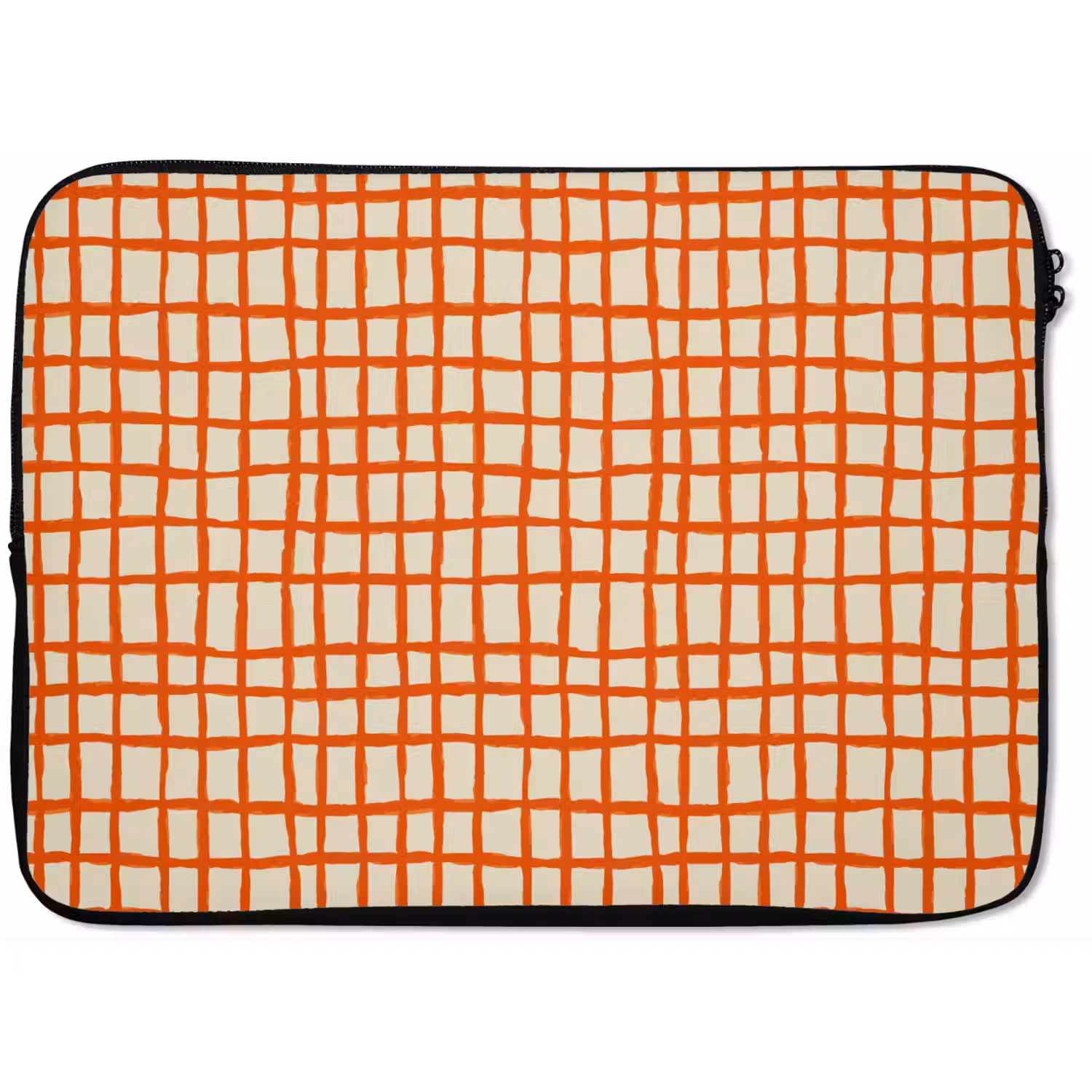 Patroon - Lijnen - Oranje laptophoes neopreen klein 279 -zkaufland3dotto