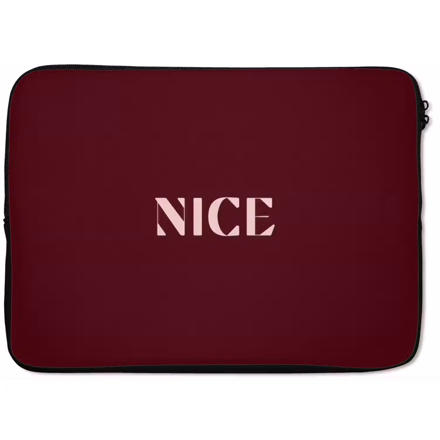 Nice - Bordeaux - Roze laptophoes neopreen klein -zkaufland3dotto
