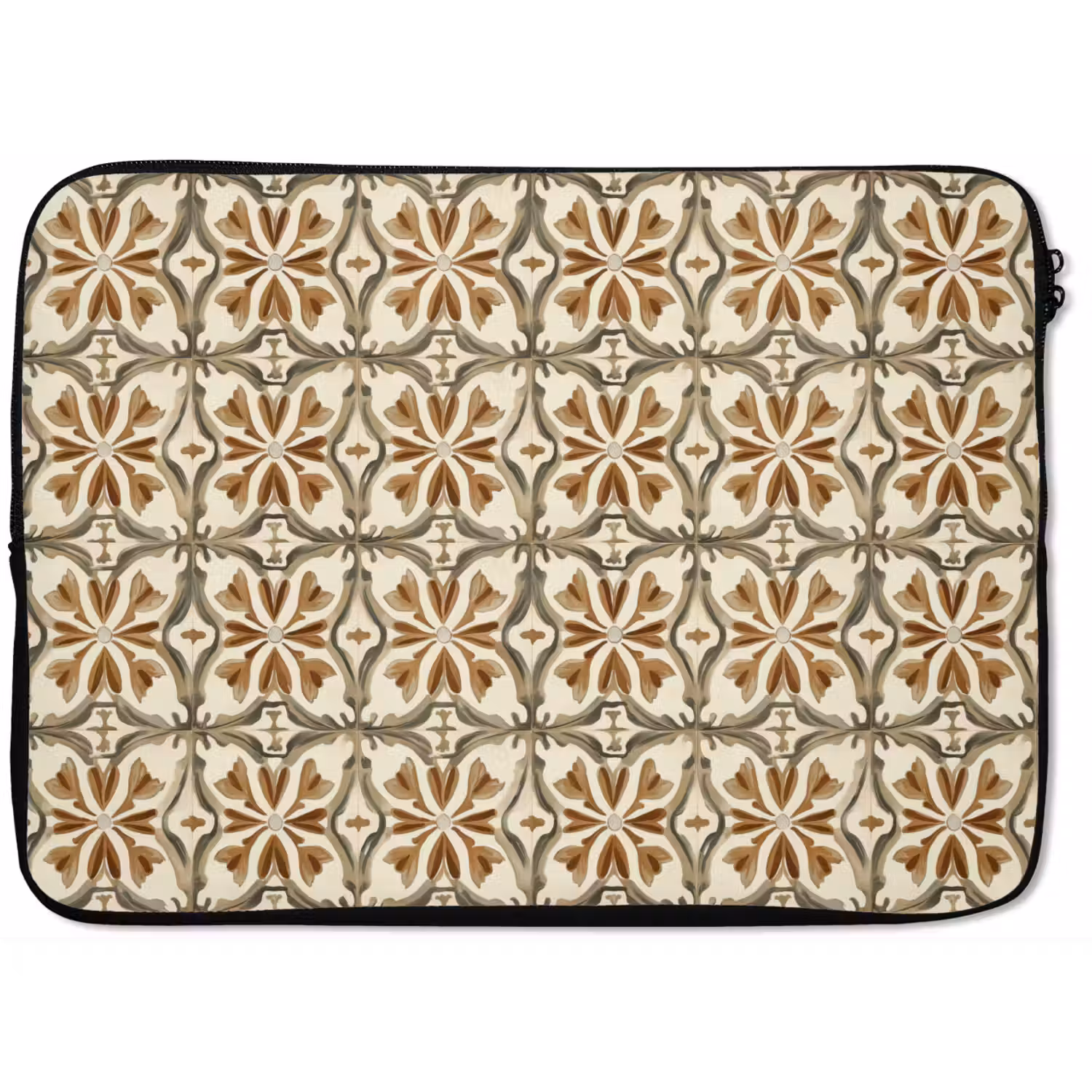 Siertegel - Patroon - Bruin laptophoes neopreen klein 279 -zkaufland3dotto