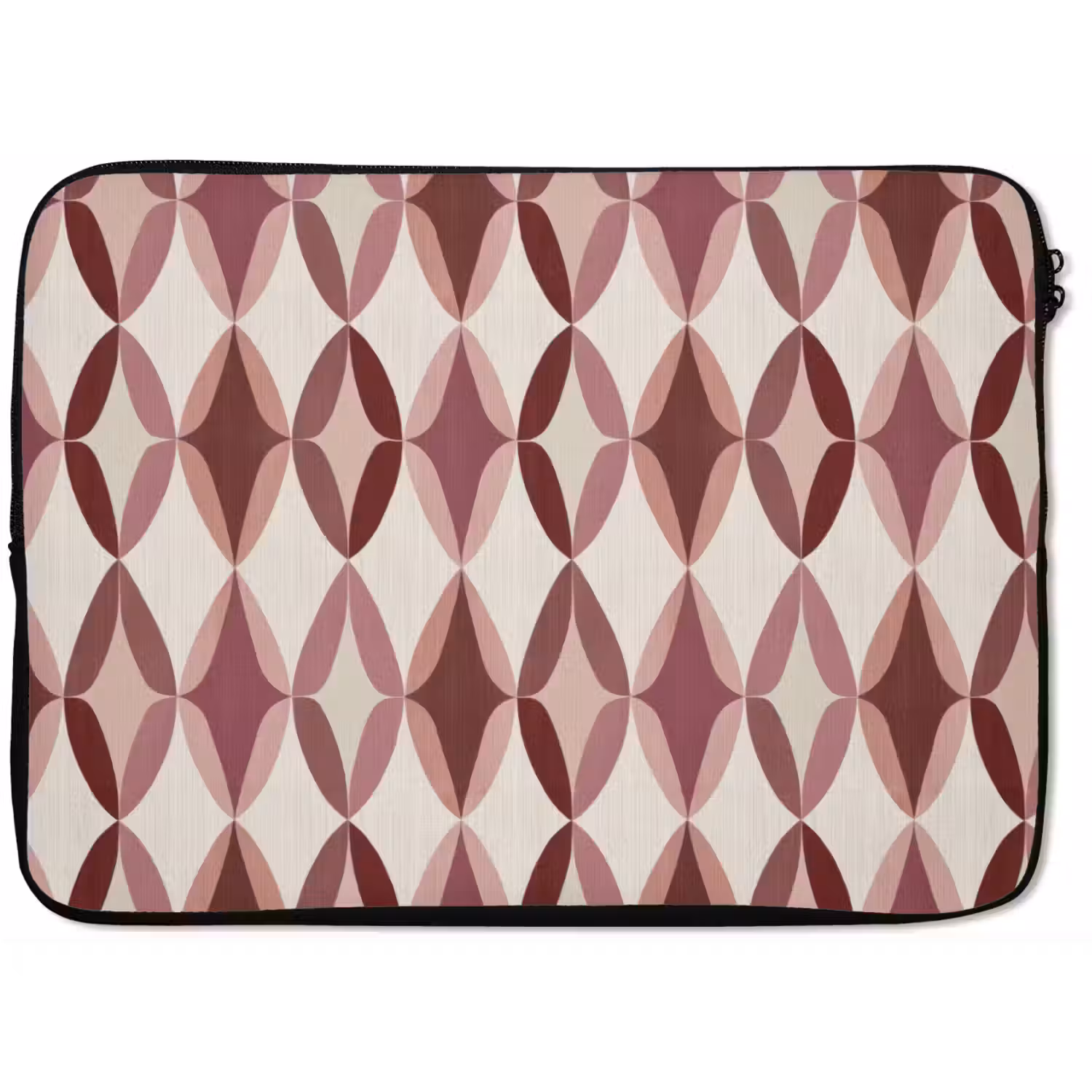 Ovaal - Textuur - Roze laptophoes neopreen klein 279 -zkaufland3dotto