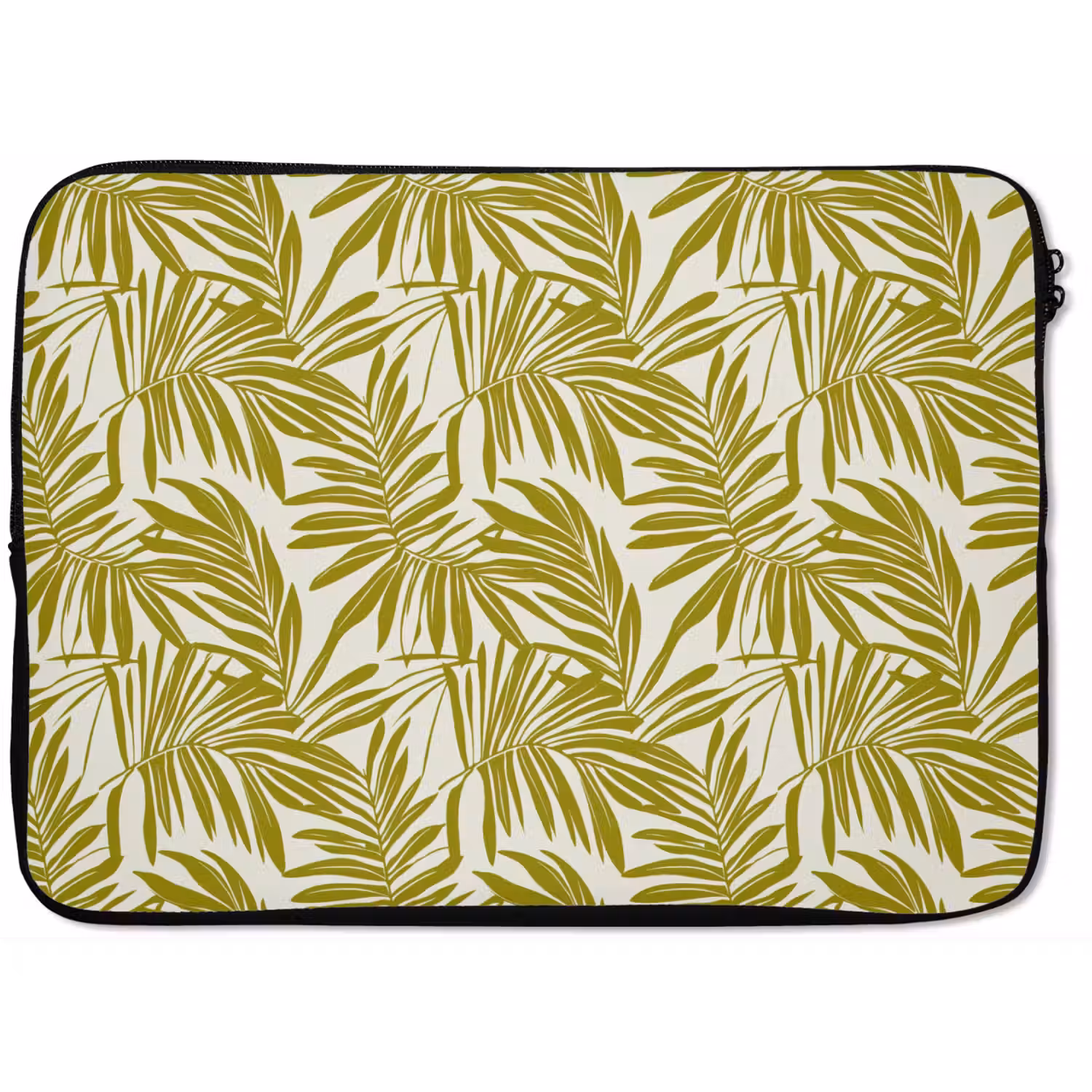 Palmblad - Patroon - Groen laptophoes neopreen klein 279 -zkaufland3dotto