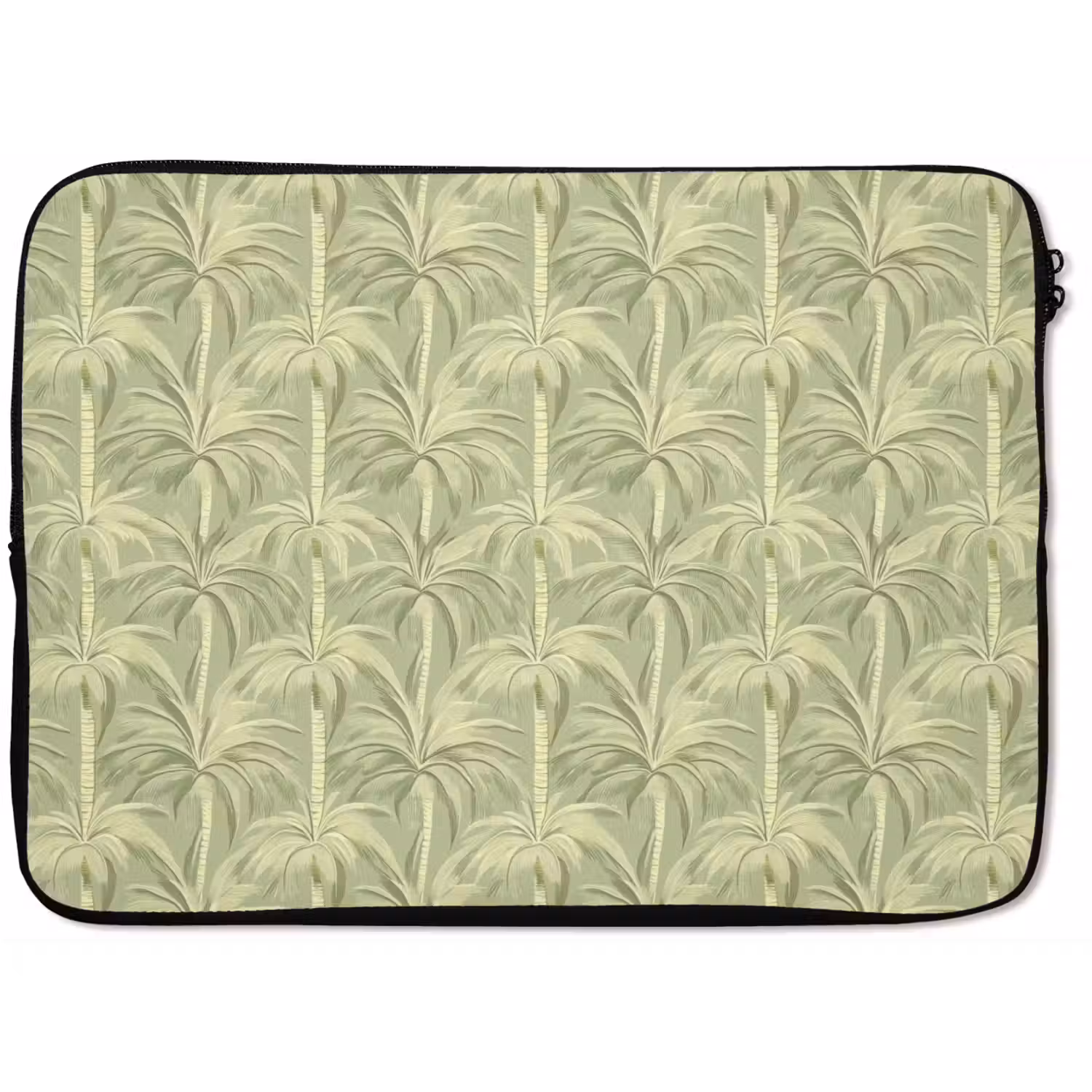 Palmwoud - Tropisch - Groen laptophoes neopreen klein 279 -zkaufland3dotto