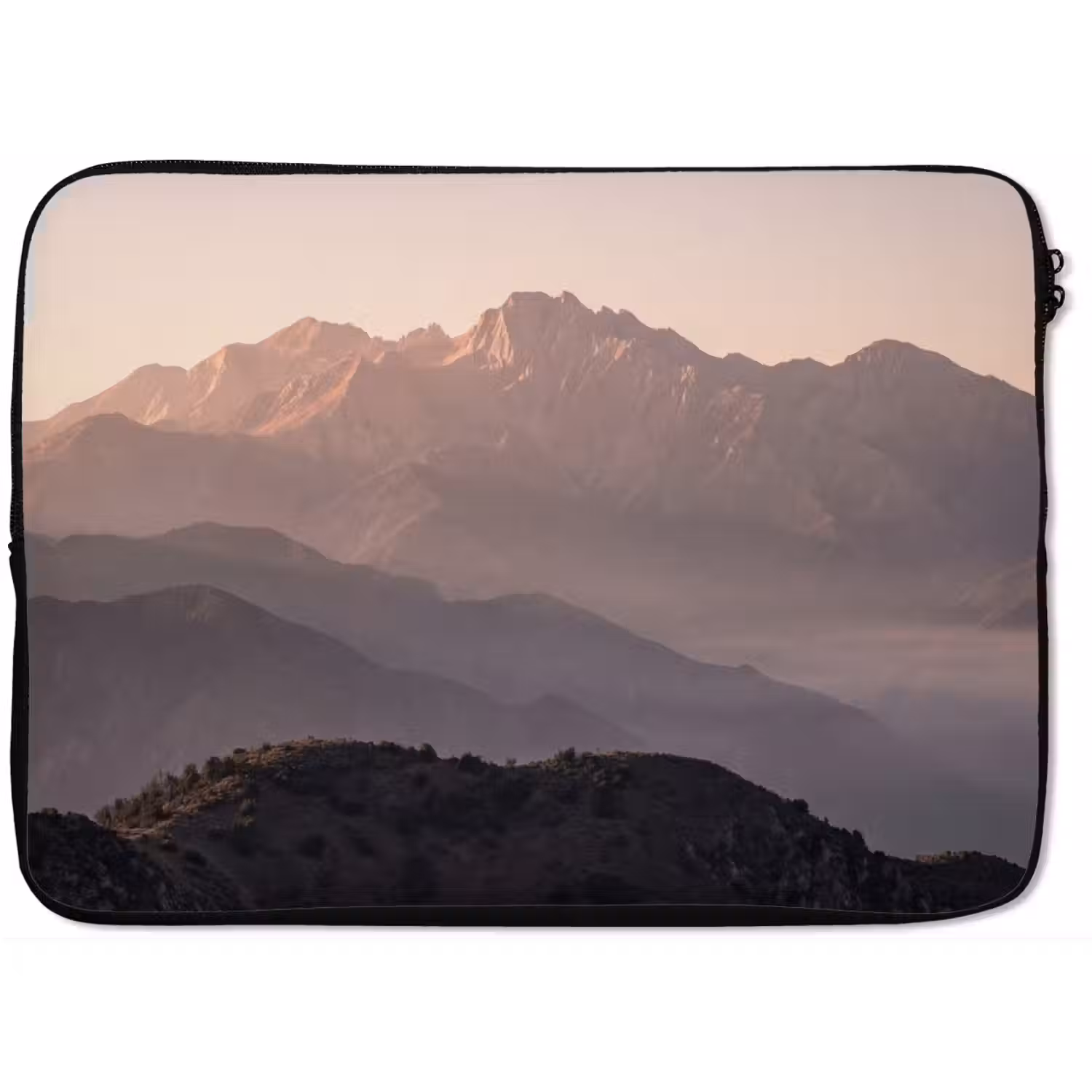 Panorama - Landschap - Bergen laptophoes neopreen klein -zkaufland3dotto