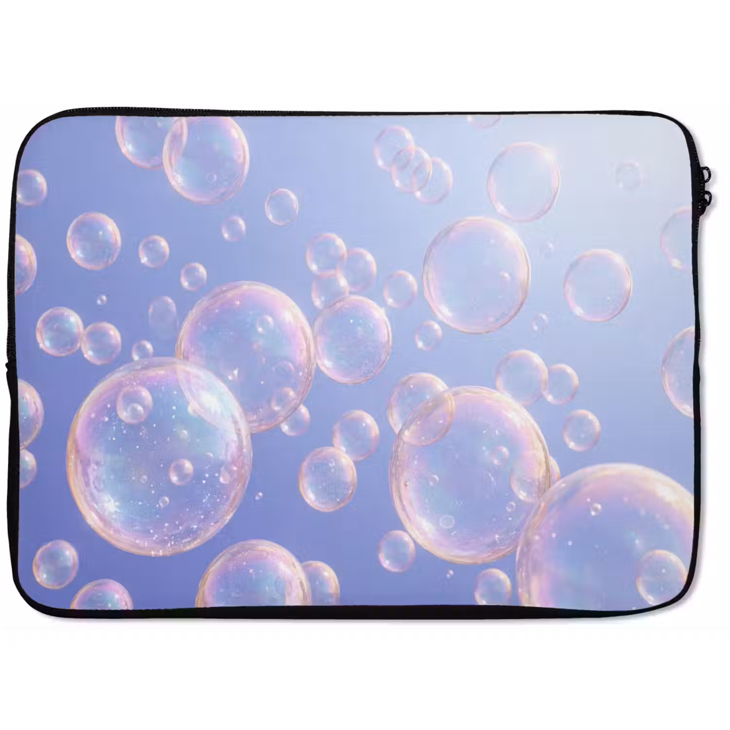 Pastel - Bubbels - Dromerig laptophoes neopreen klein -zkaufland3dotto