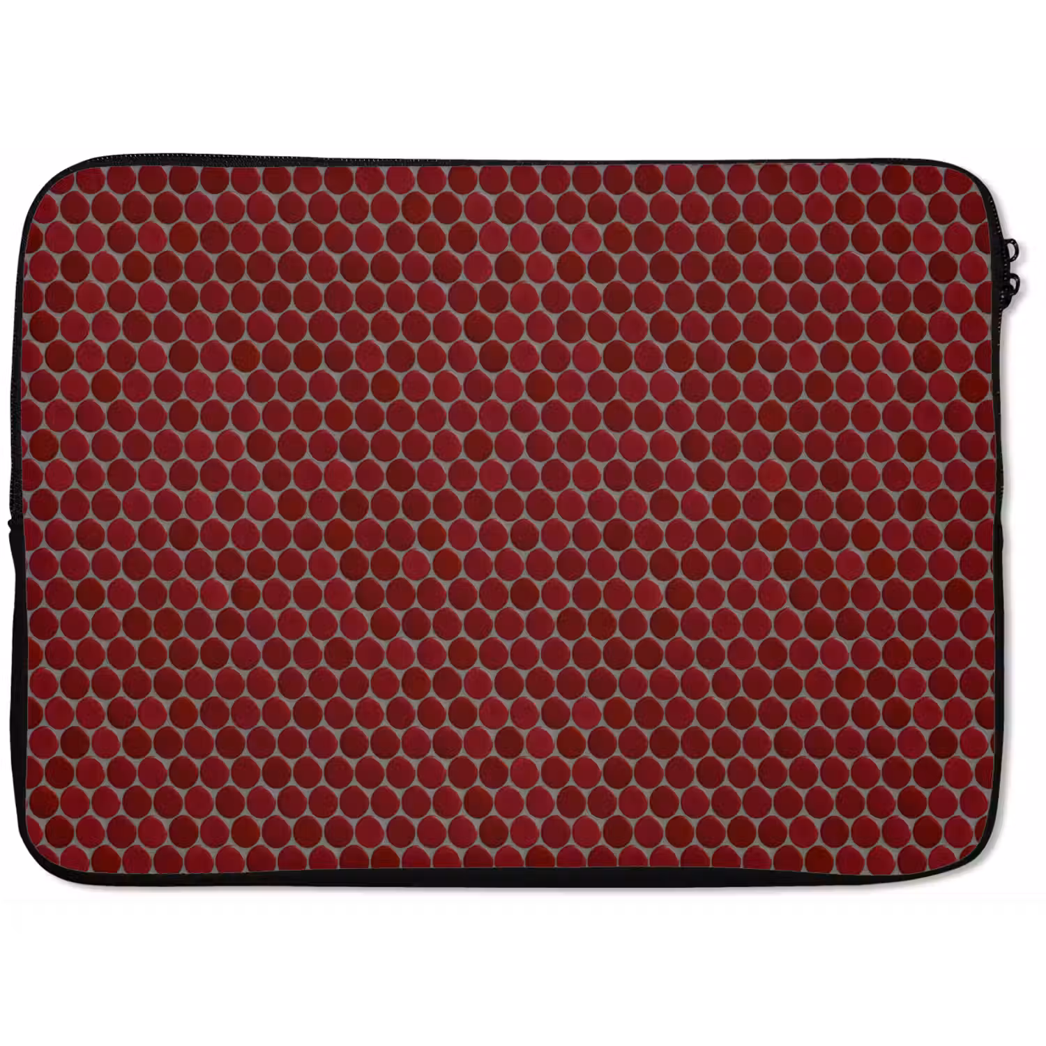 Penny - Mozaïek - Rond - Rood laptophoes neopreen klein 279 -zkaufland3dotto