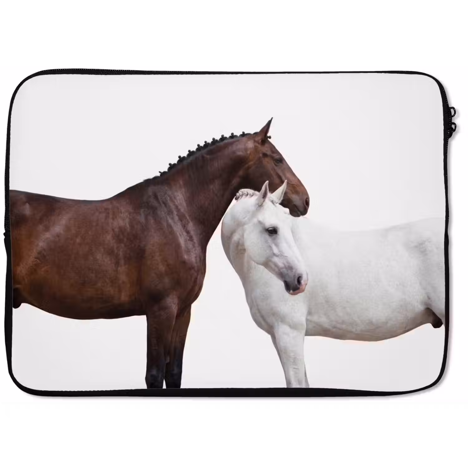 Paard - Modern - Balans laptophoes neopreen klein -zkaufland3dotto