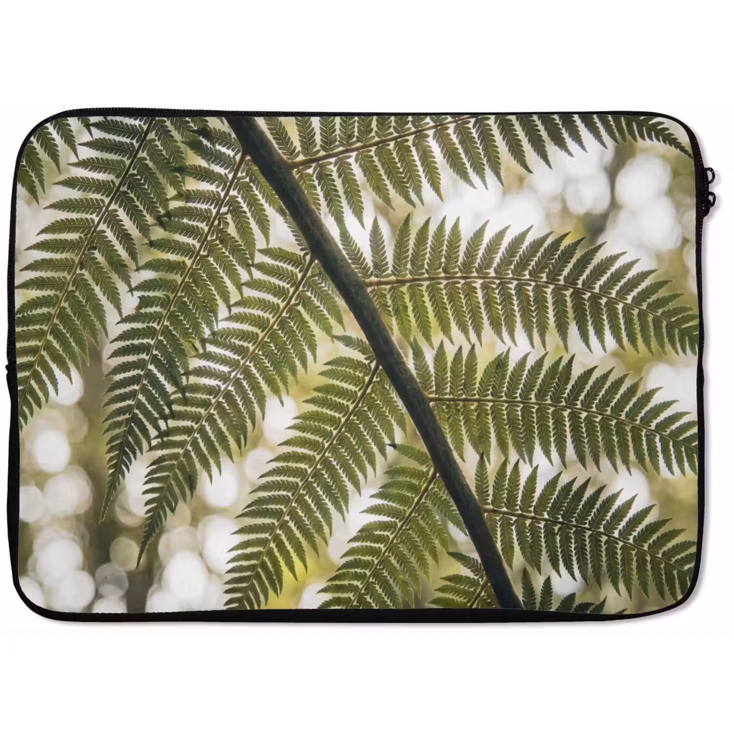 Plant - Blad - Natuur - Groen - Detail laptophoes neopreen klein -zkaufland3dotto