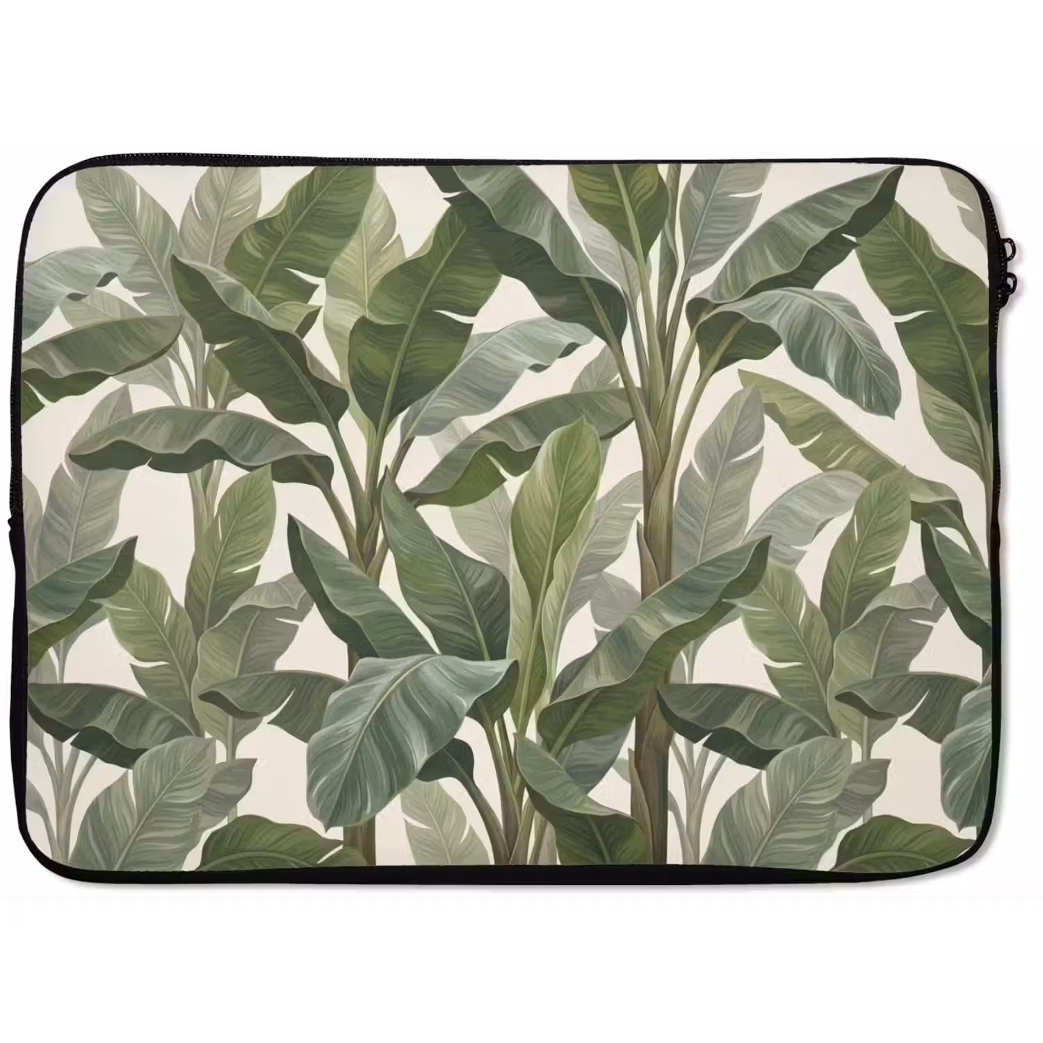 Planten - Bladeren - Tropisch - Groen laptophoes neopreen klein -zkaufland3dotto