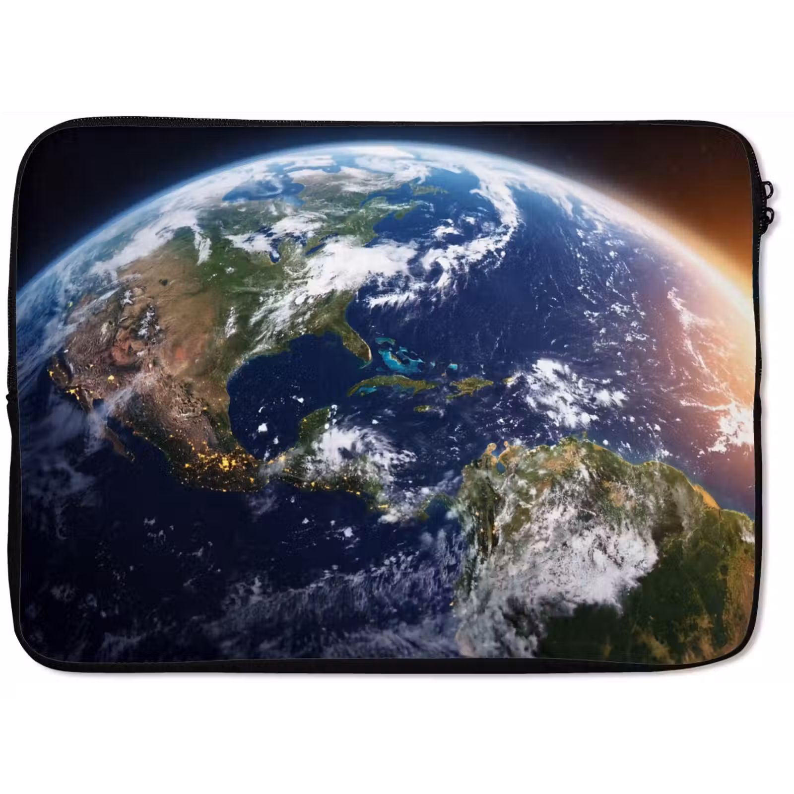 Laptop hülle - Planet – Weltraum – Kosmos - Planeet - Ruimte - Kosmos laptophoes neopreen klein