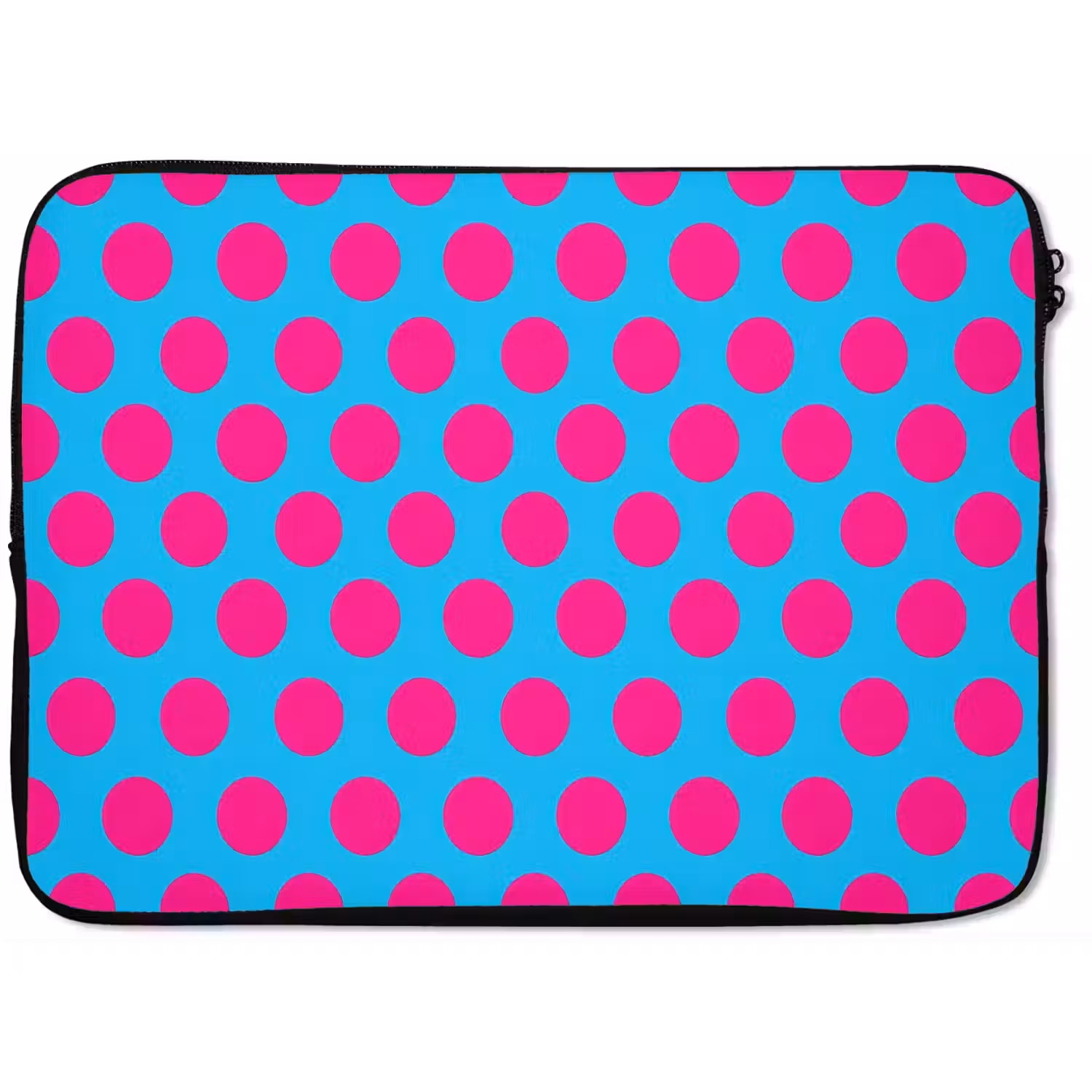 Stippen - Klassiek - Roze laptophoes neopreen klein 279 -zkaufland3dotto