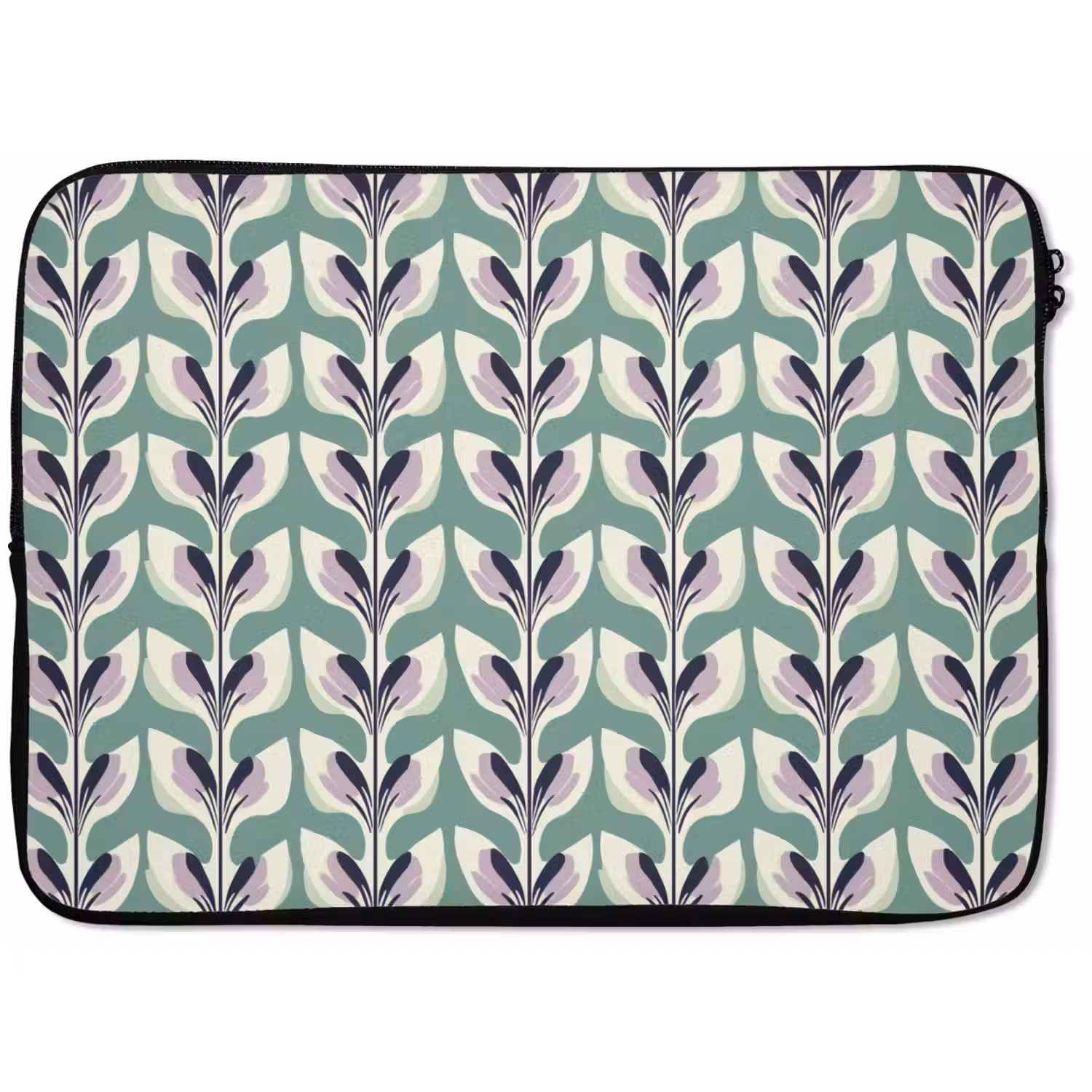Retro - Modern - Groen laptophoes neopreen klein 279 -zkaufland3dotto