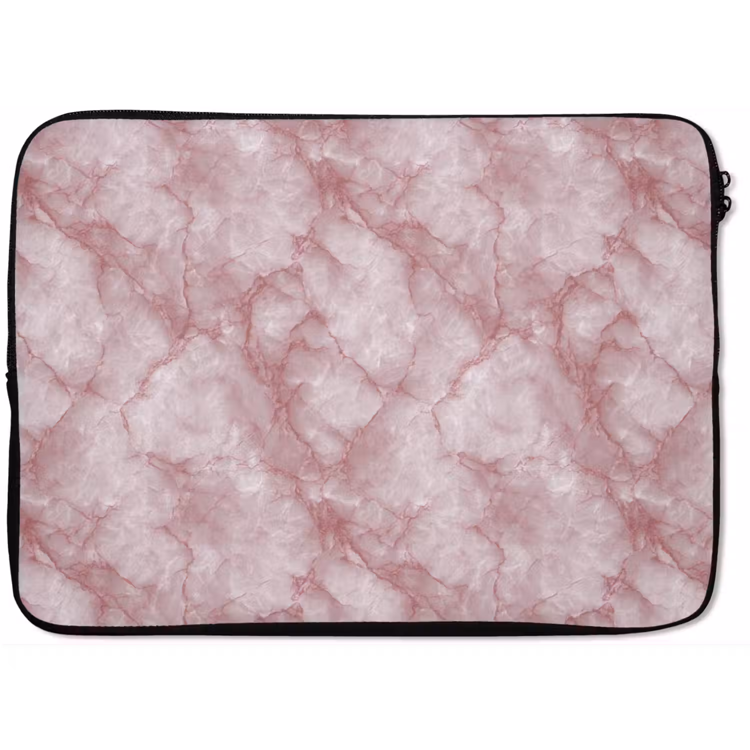 Roze - Kwartsmarmer - Aders laptophoes neopreen klein 279 -zkaufland3dotto